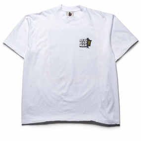Real Bad Man Masked Men Tee - White