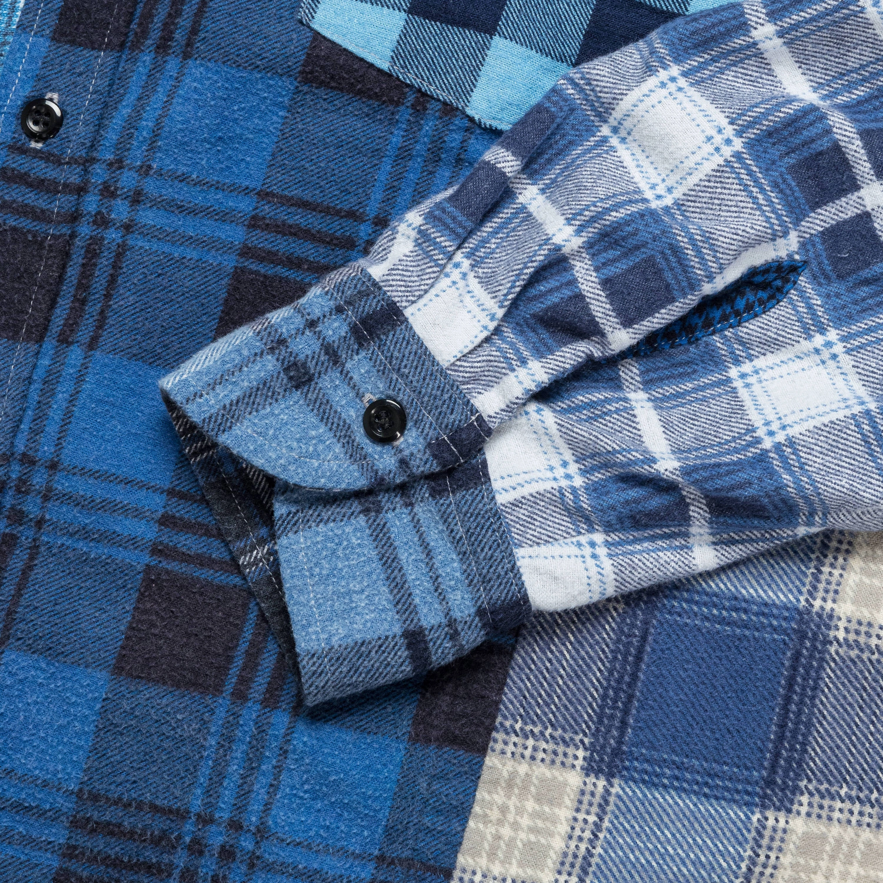 Rebuild Flannel Straight Hem Shirt SS25 - Large #4