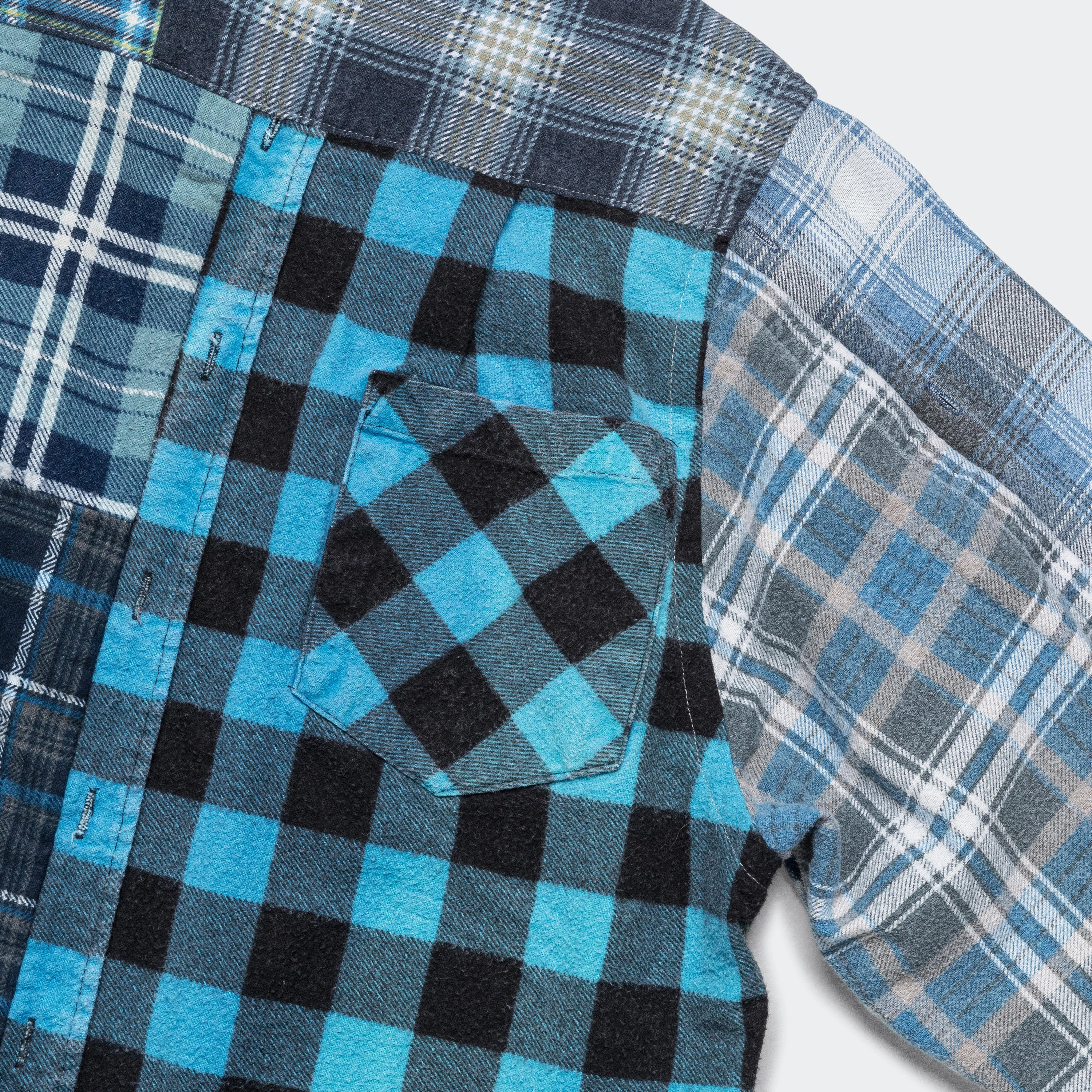 Rebuild Flannel Straight Hem Shirt SS25 - Large #4