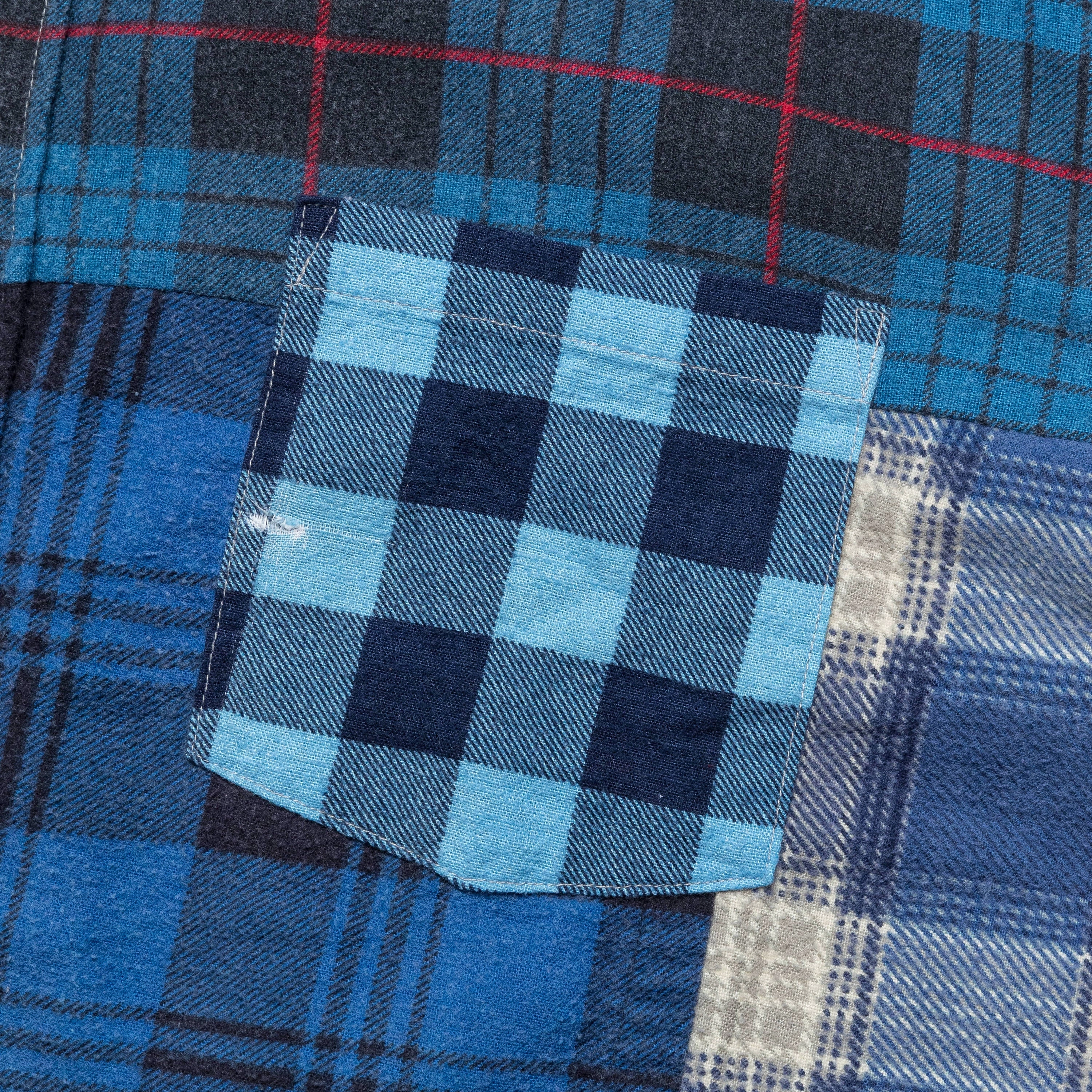Rebuild Flannel Straight Hem Shirt SS25 - Large #4