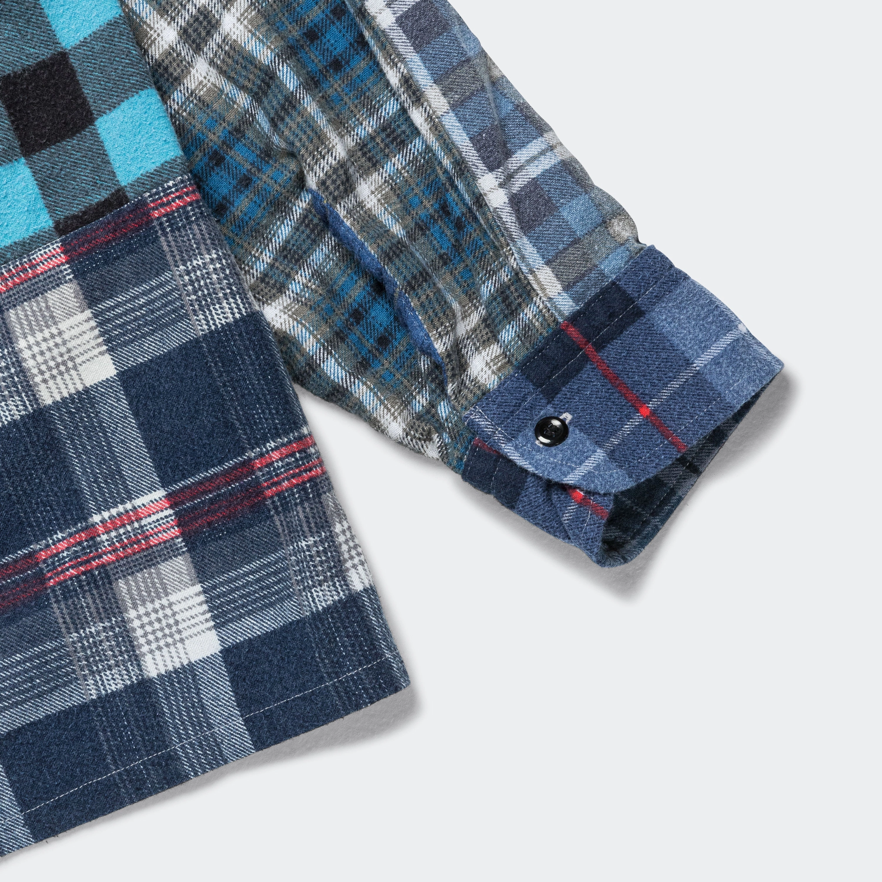 Rebuild Flannel Straight Hem Shirt SS25 - Large #4