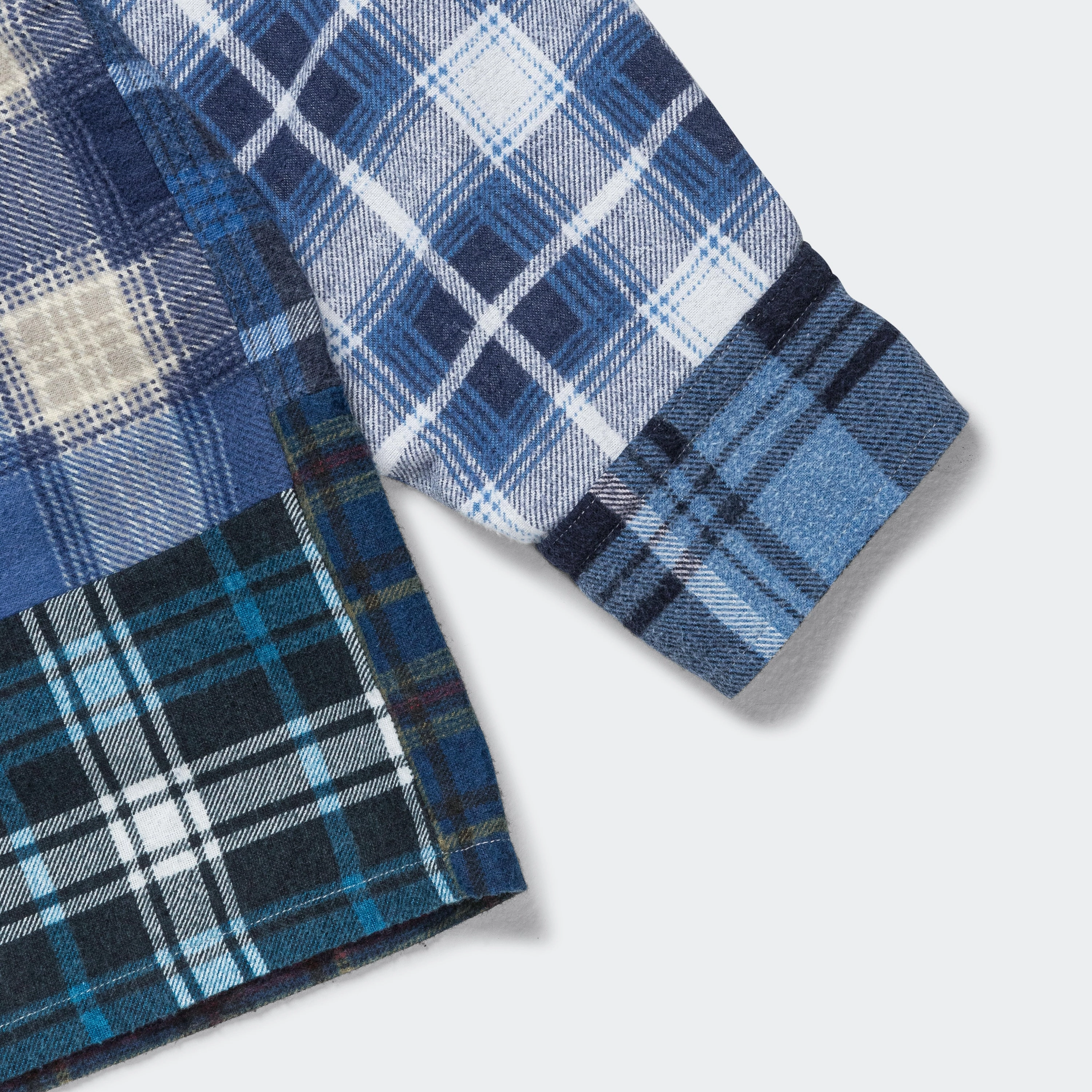 Rebuild Flannel Straight Hem Shirt SS25 - Large #4