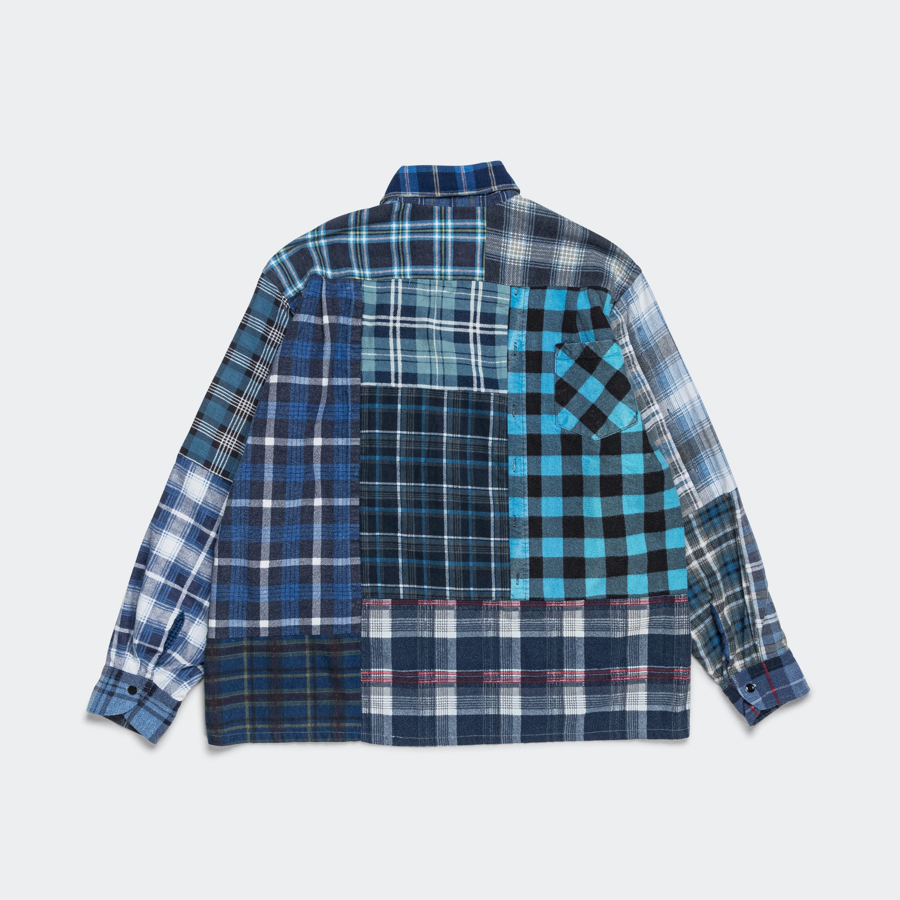Rebuild Flannel Straight Hem Shirt SS25 - Large #4