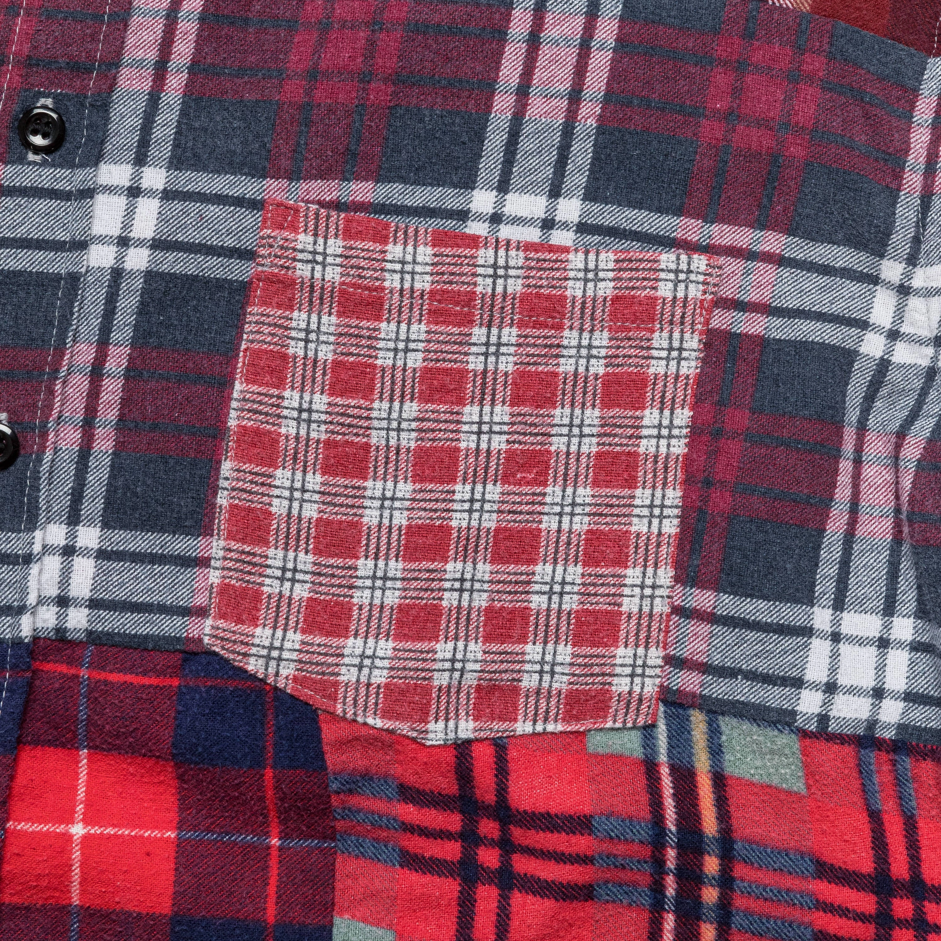 Rebuild Flannel Straight Hem Shirt SS25 - Large #7