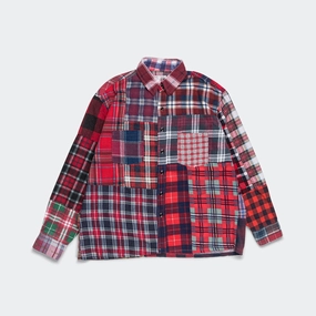 Rebuild Flannel Straight Hem Shirt SS25 - Large #7