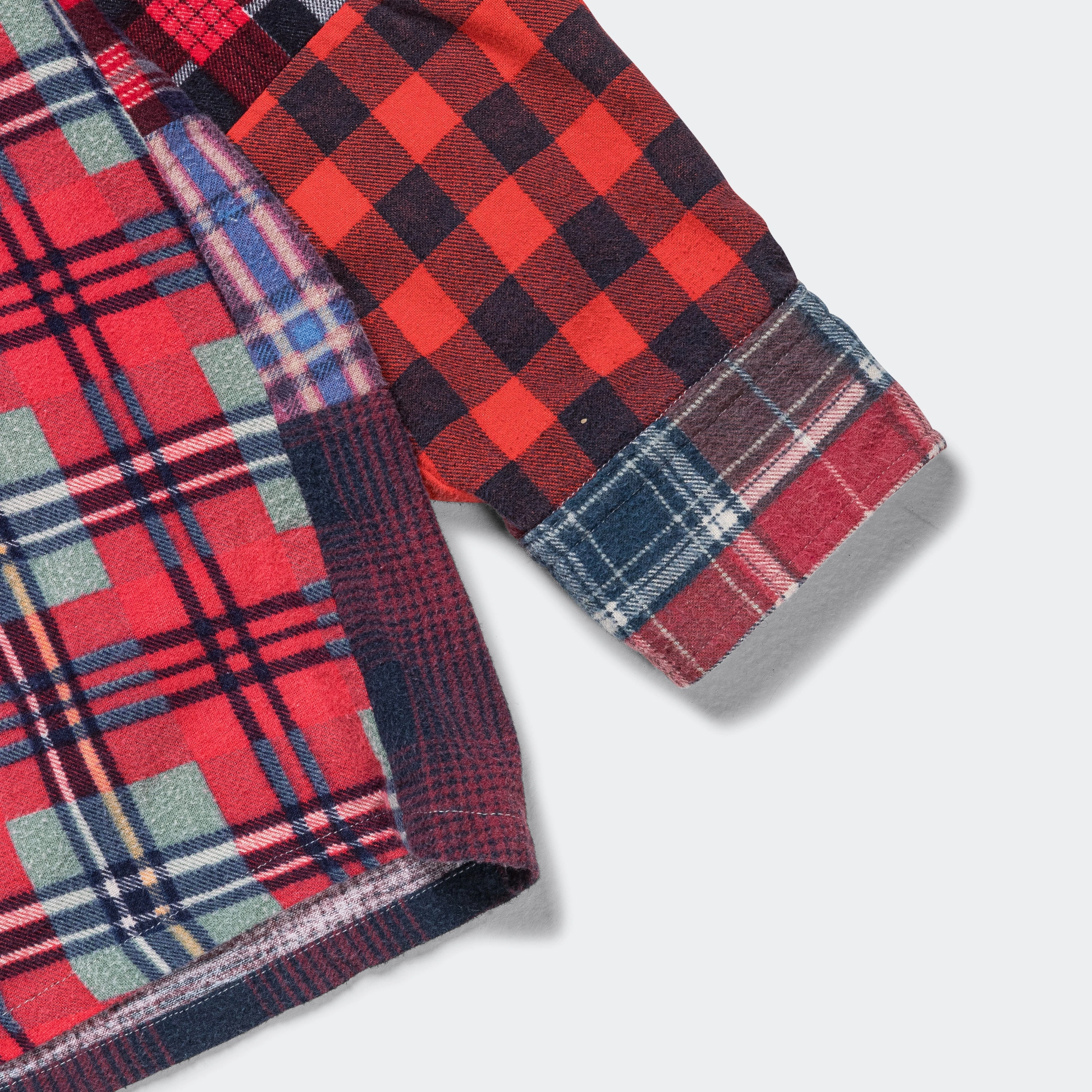 Rebuild Flannel Straight Hem Shirt SS25 - Large #7