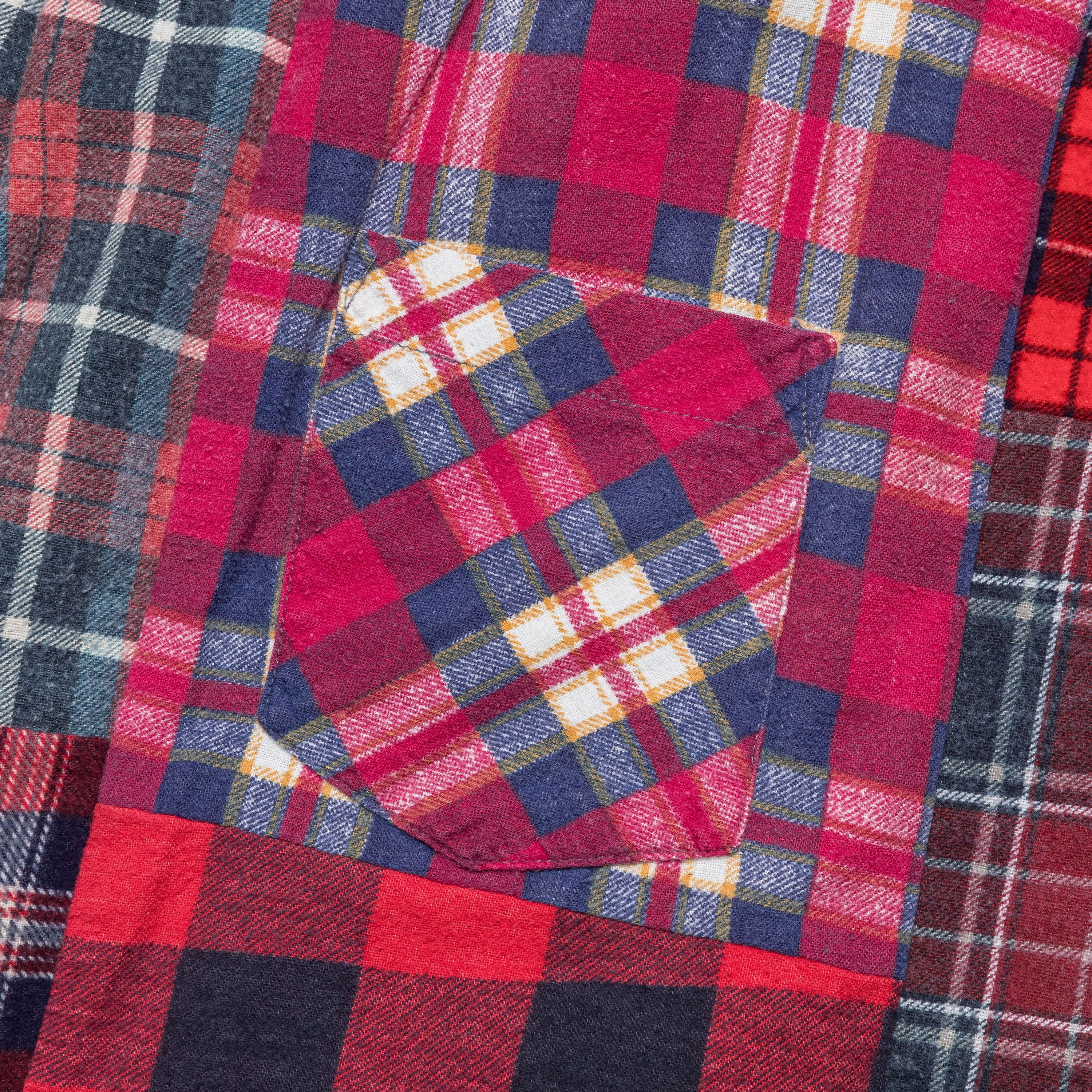 Rebuild Flannel Straight Hem Shirt SS25 - Large #7