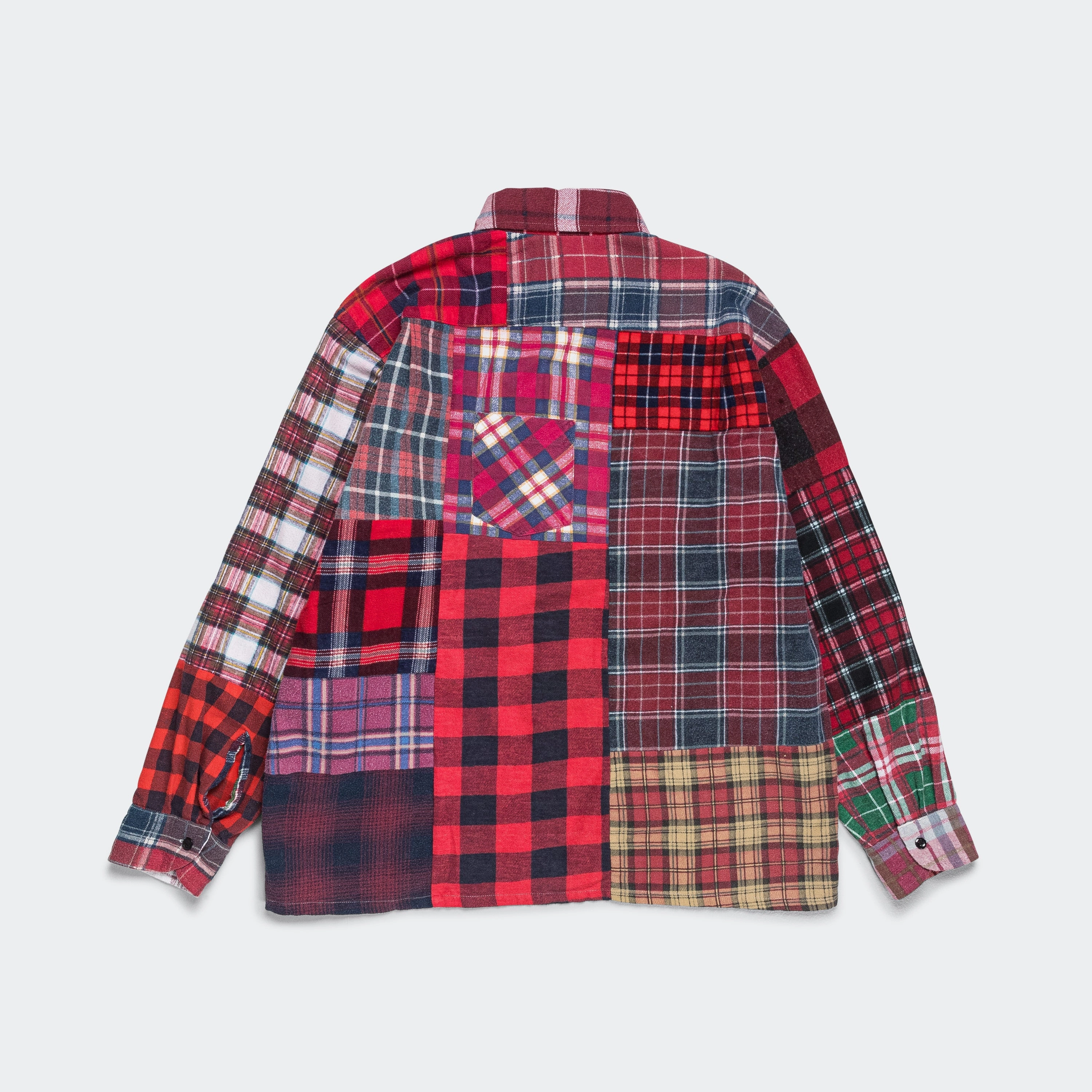 Rebuild Flannel Straight Hem Shirt SS25 - Large #7