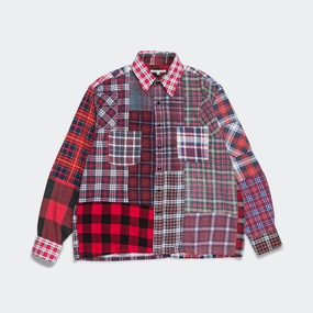 Rebuild Flannel Straight Hem Shirt SS25 - Medium #2