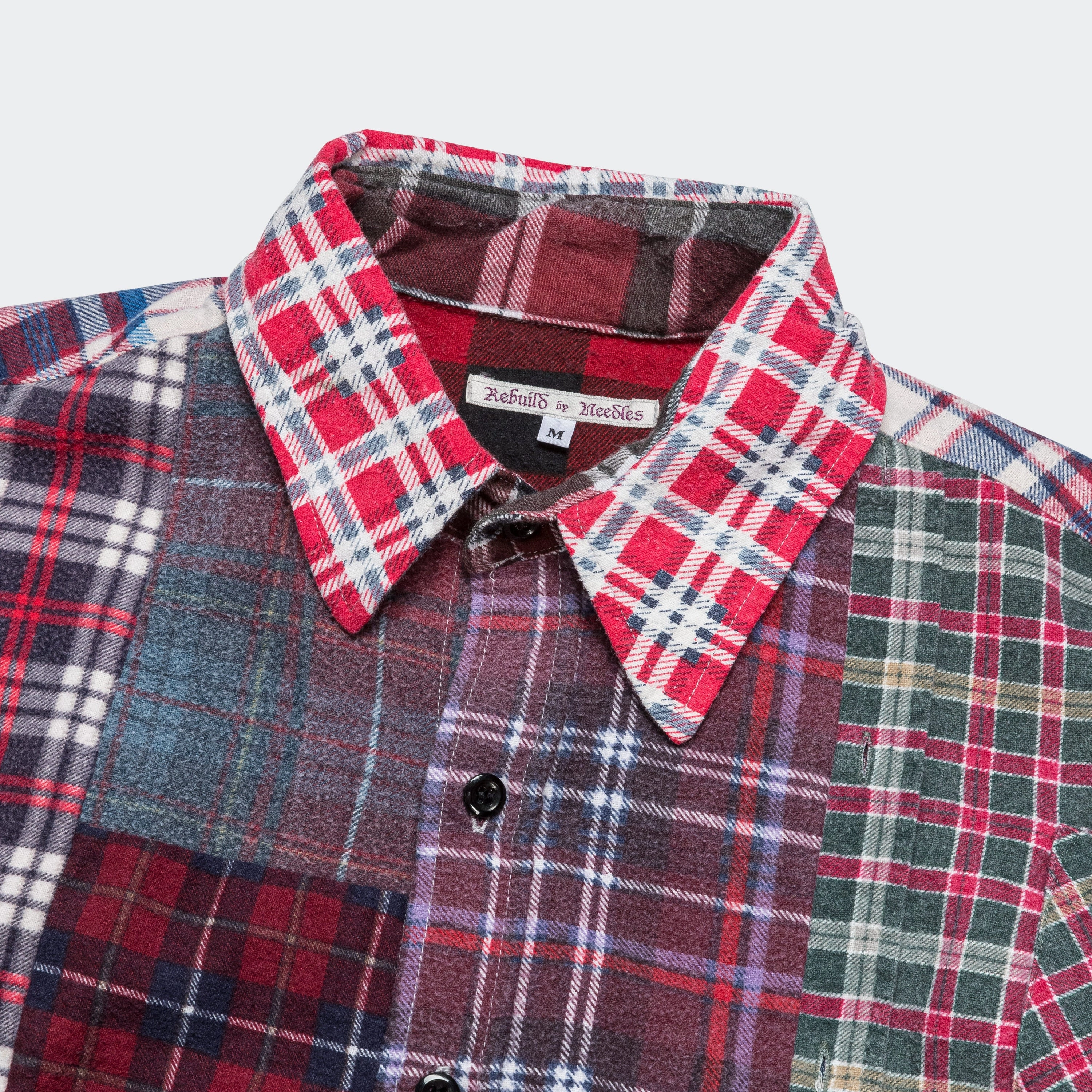 Rebuild Flannel Straight Hem Shirt SS25 - Medium #2