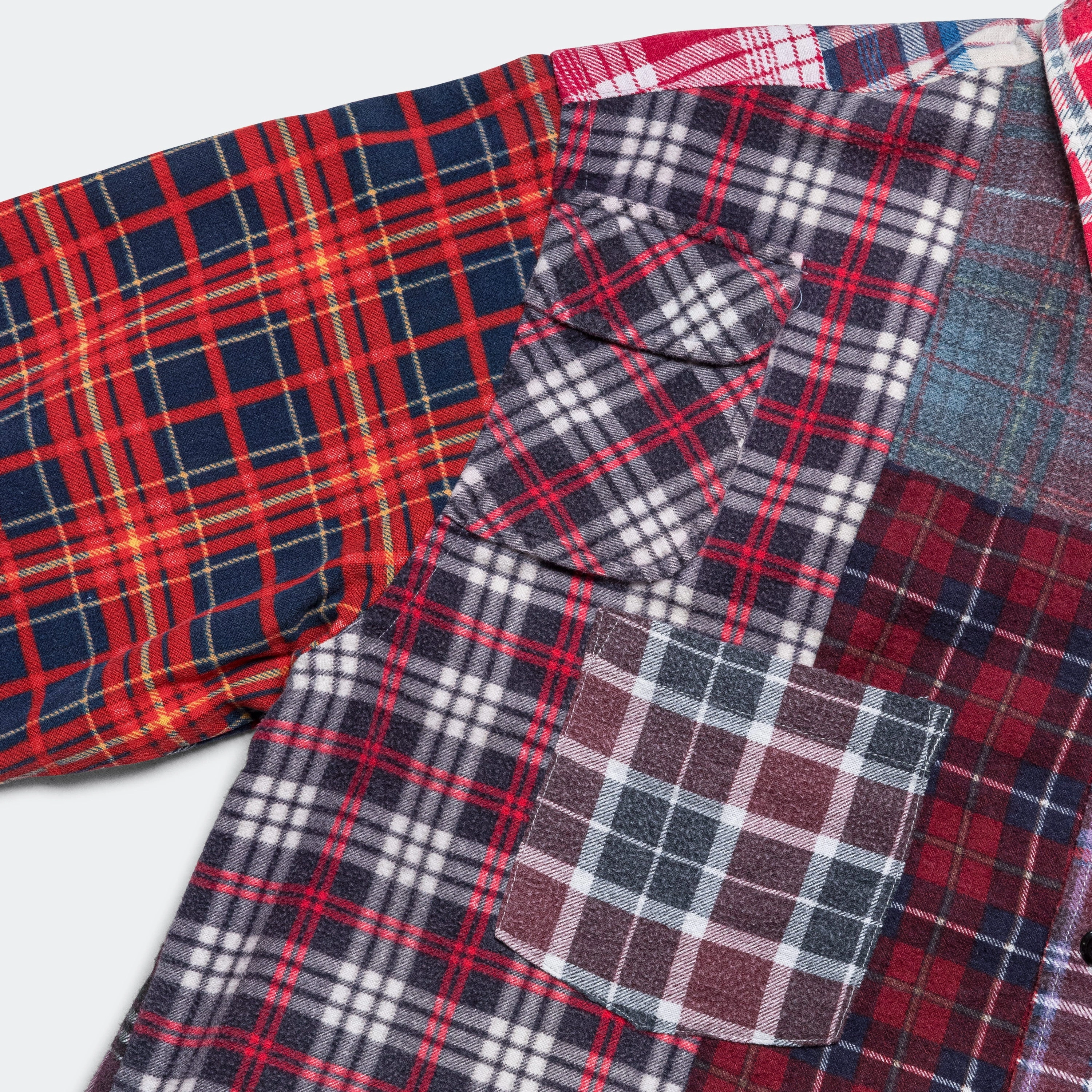 Rebuild Flannel Straight Hem Shirt SS25 - Medium #2