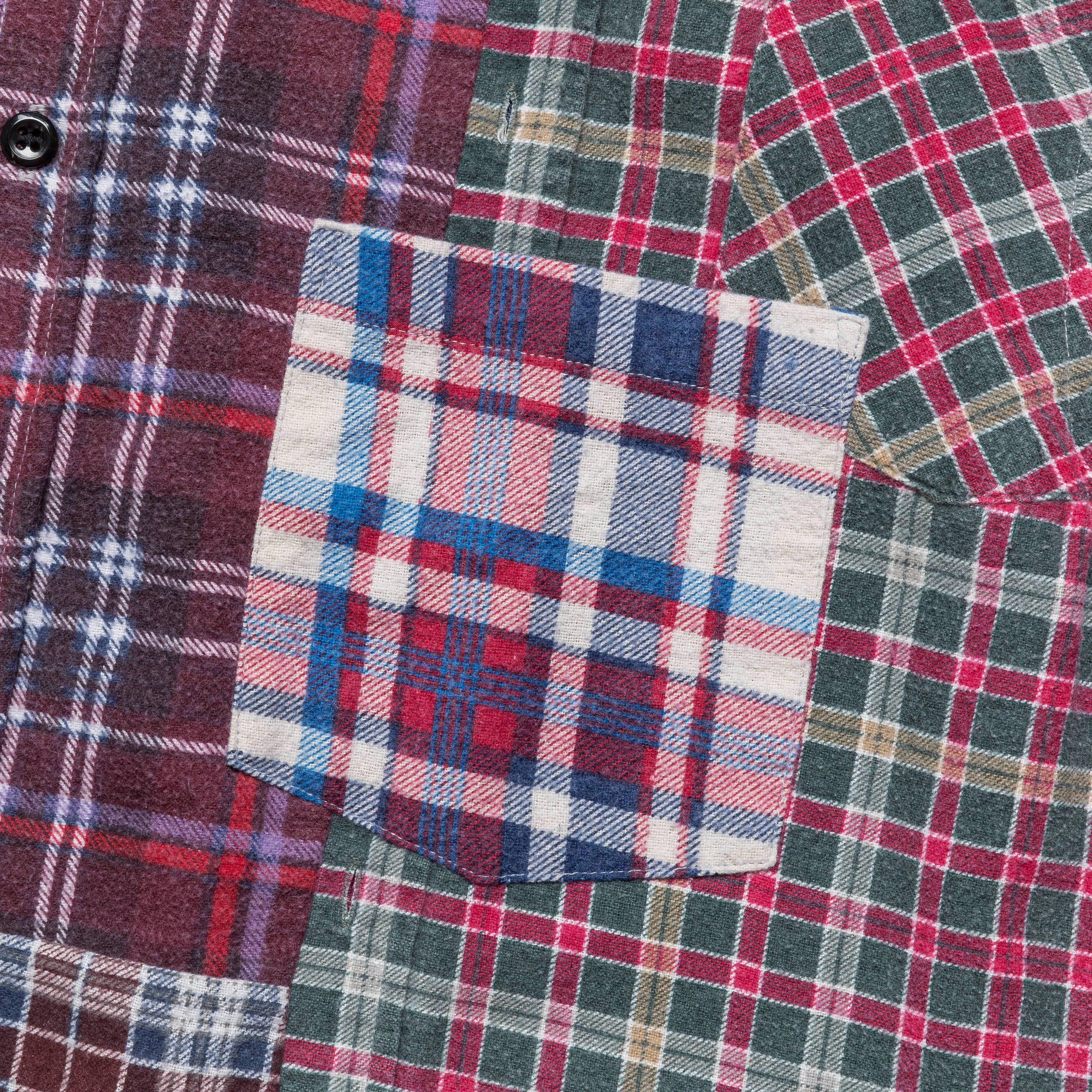 Rebuild Flannel Straight Hem Shirt SS25 - Medium #2