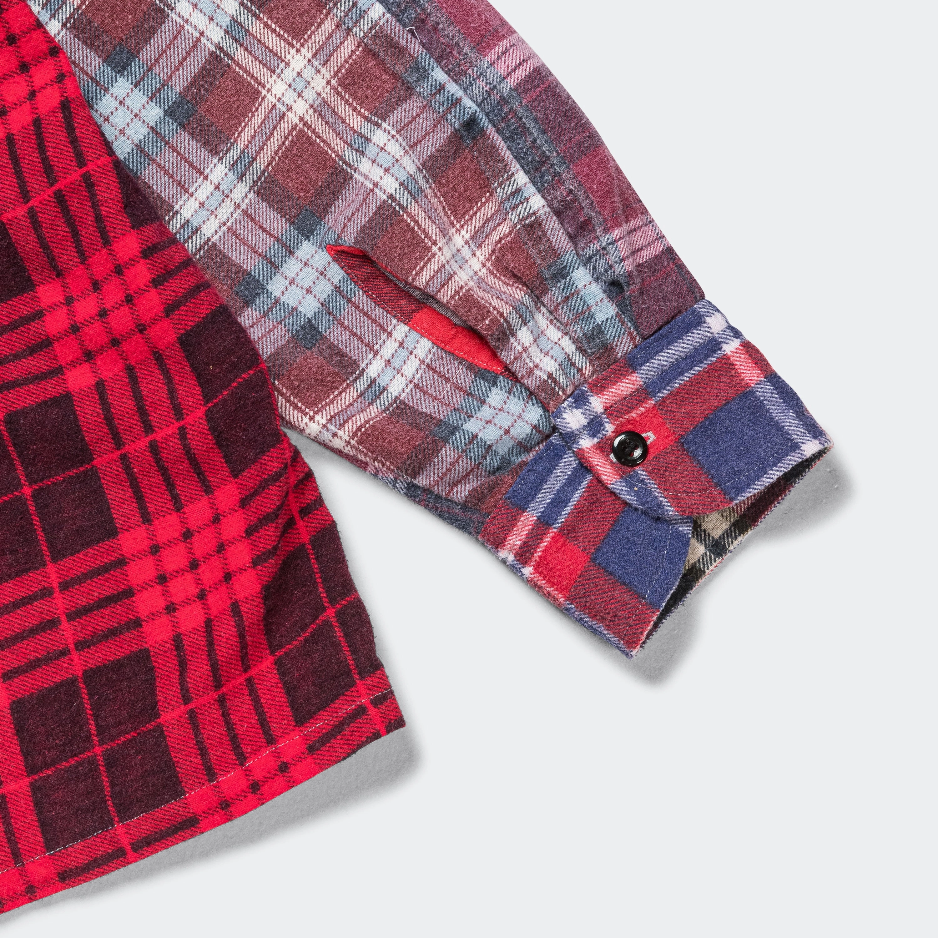 Rebuild Flannel Straight Hem Shirt SS25 - Medium #3