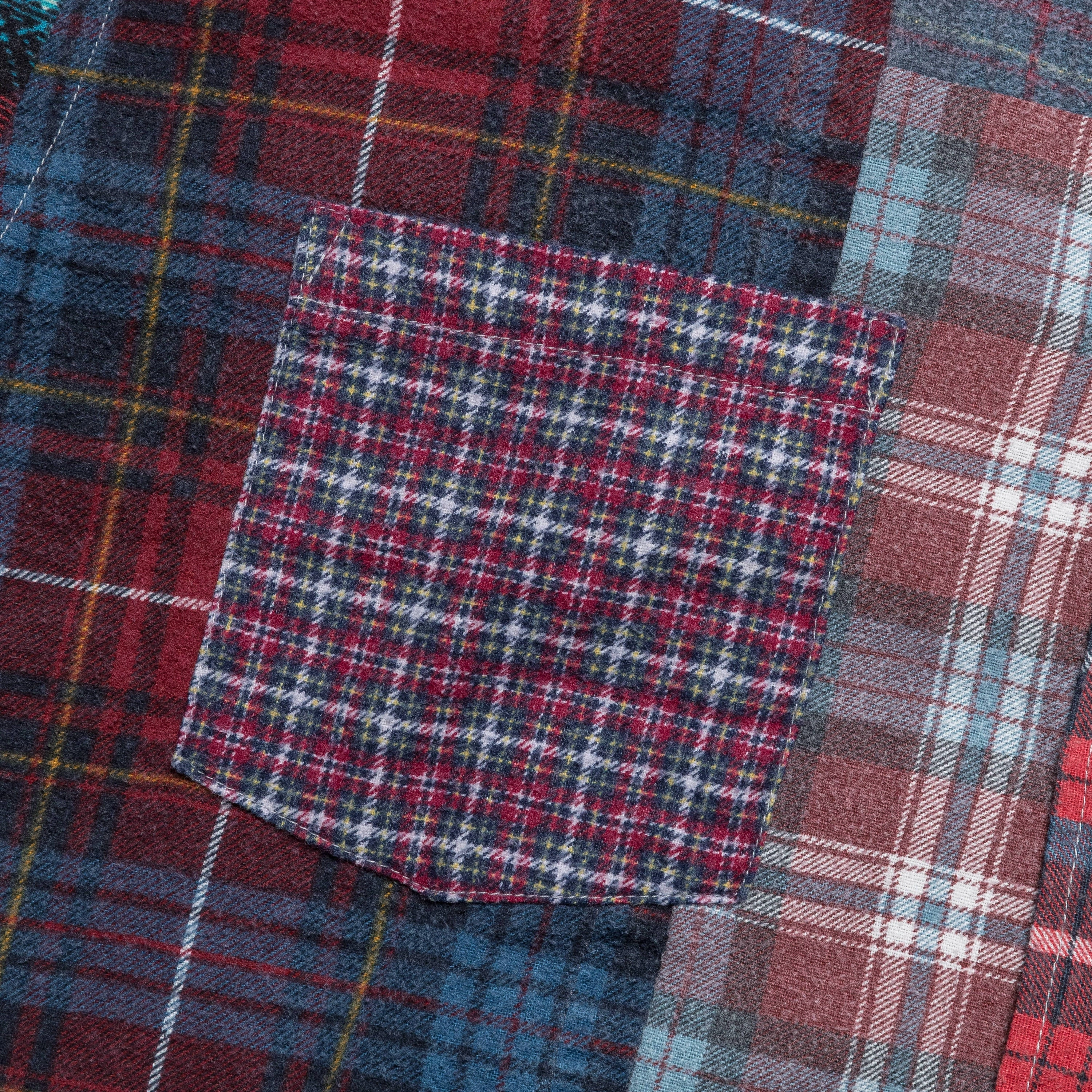 Rebuild Flannel Straight Hem Shirt SS25 - Medium #3