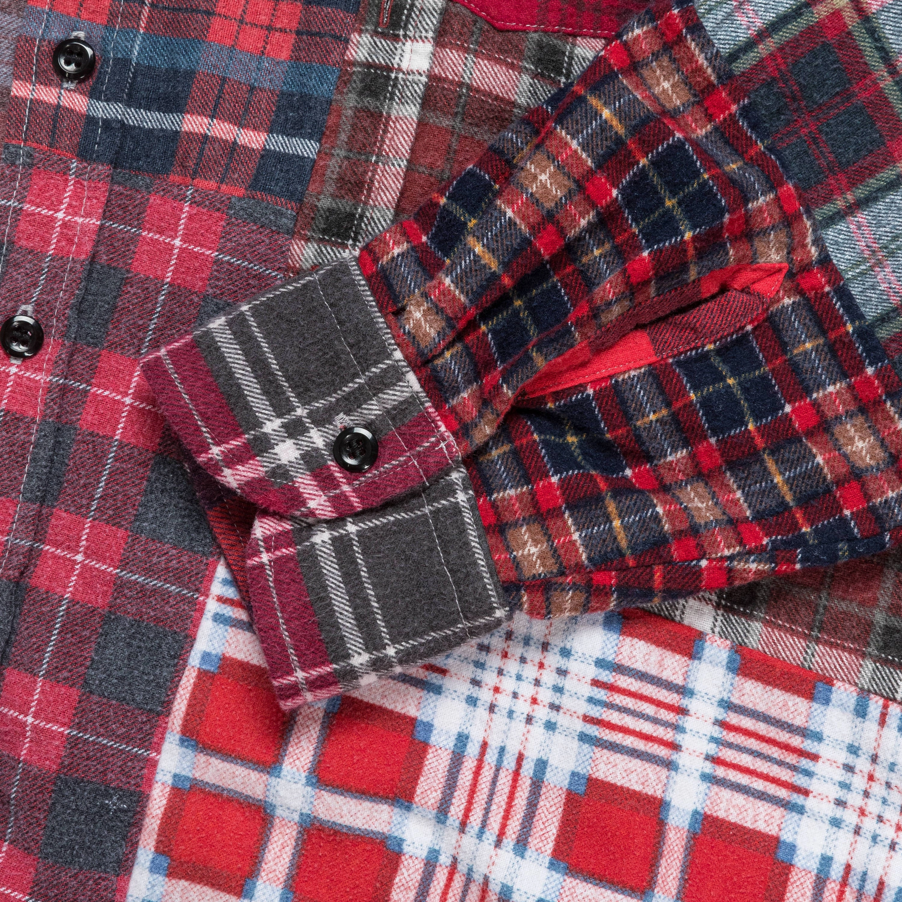 Rebuild Flannel Straight Hem Shirt SS25 - Medium #3