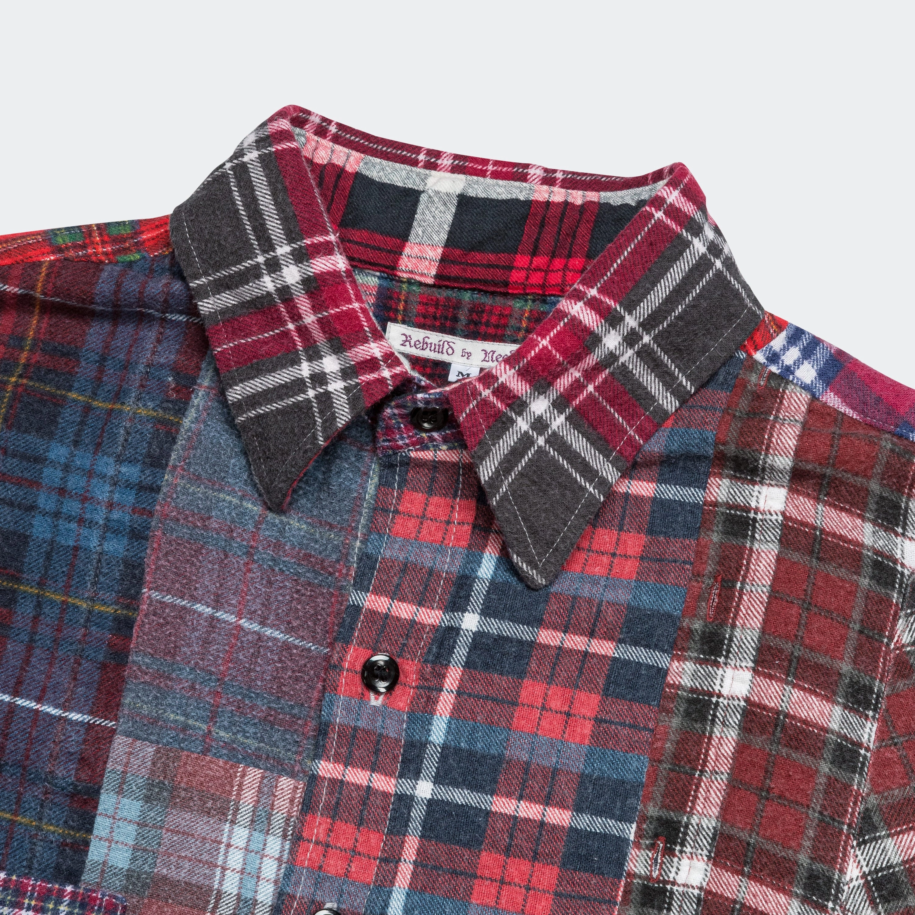 Rebuild Flannel Straight Hem Shirt SS25 - Medium #3