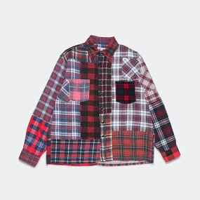 Rebuild Flannel Straight Hem Shirt SS25 - Medium #6