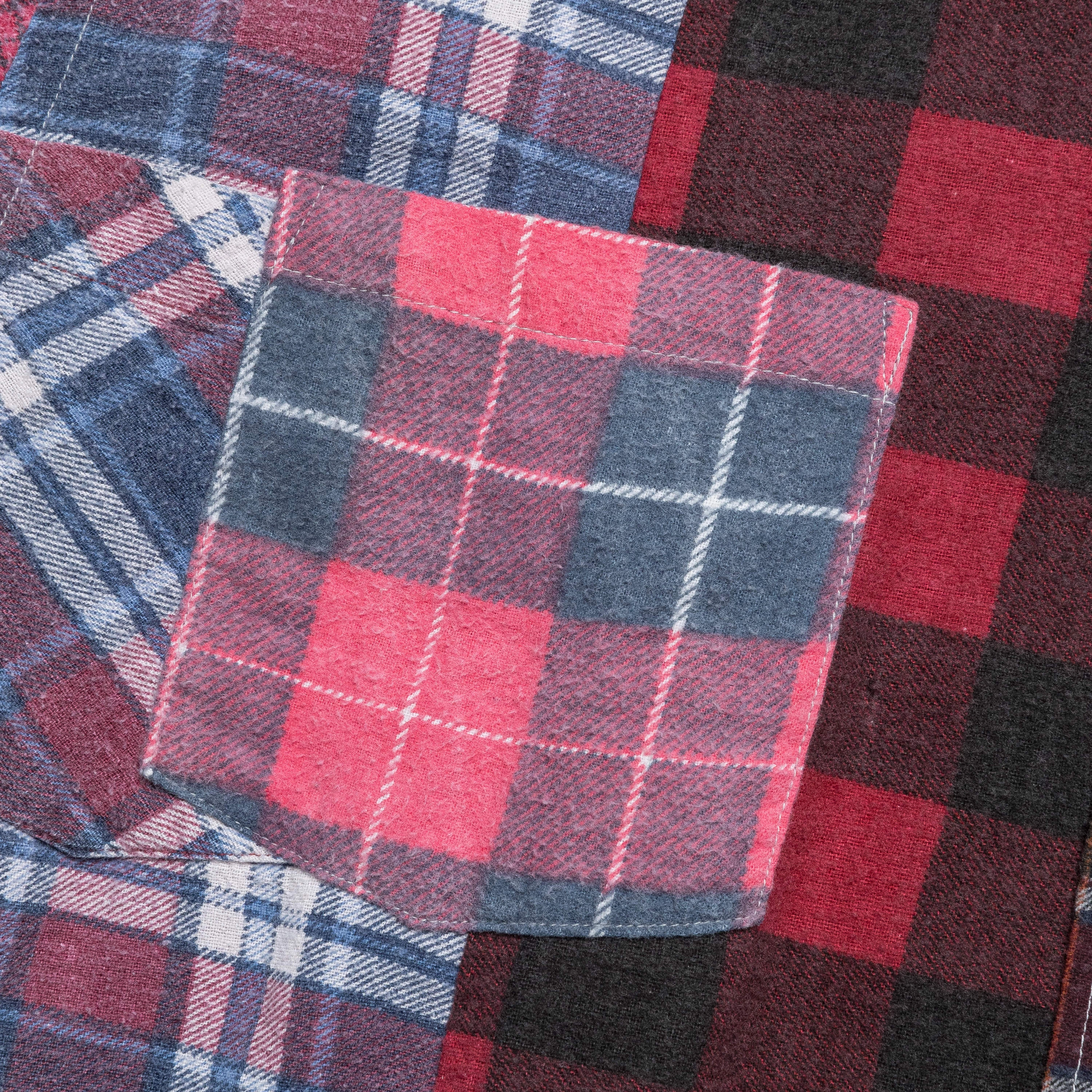 Rebuild Flannel Straight Hem Shirt SS25 - Medium #6