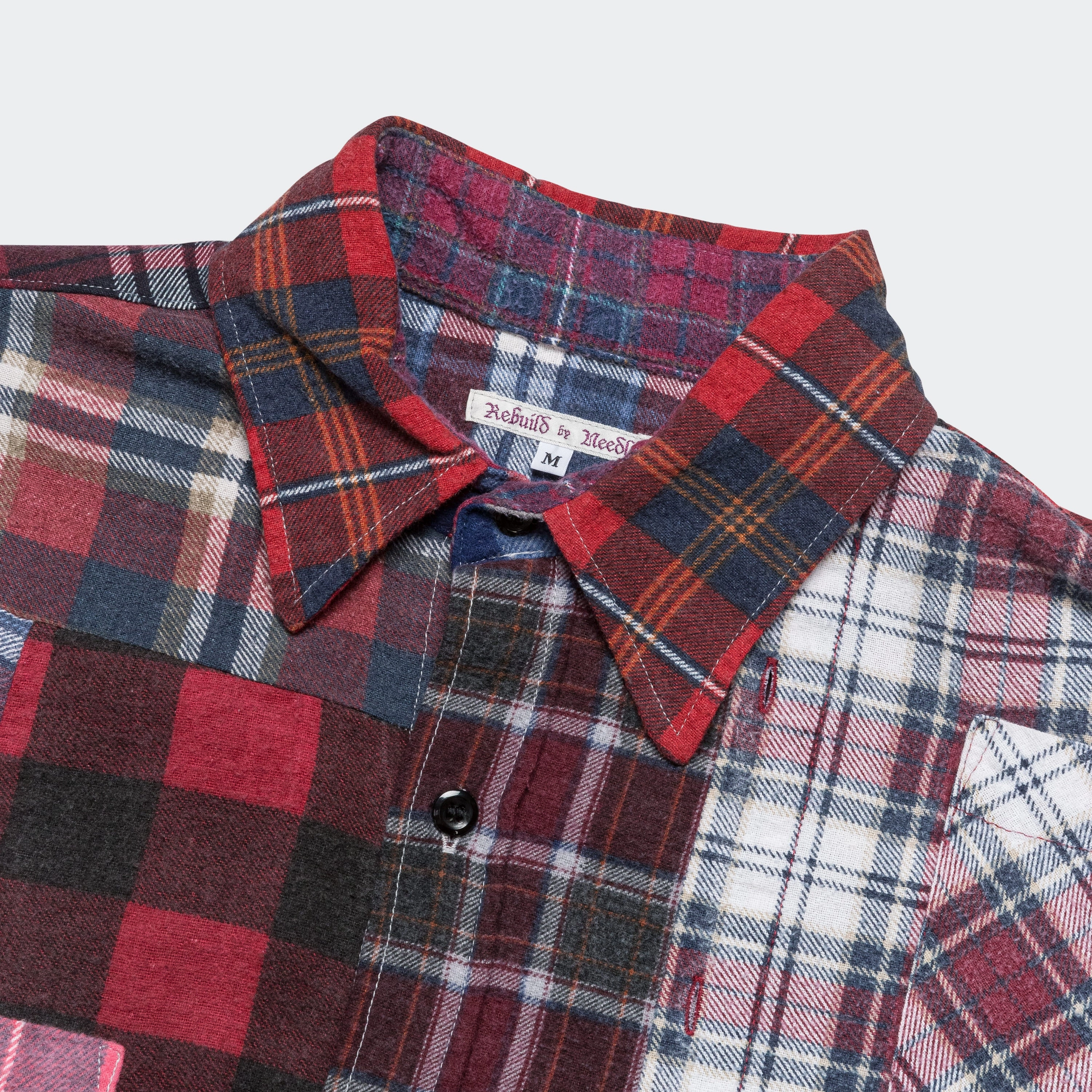 Rebuild Flannel Straight Hem Shirt SS25 - Medium #6