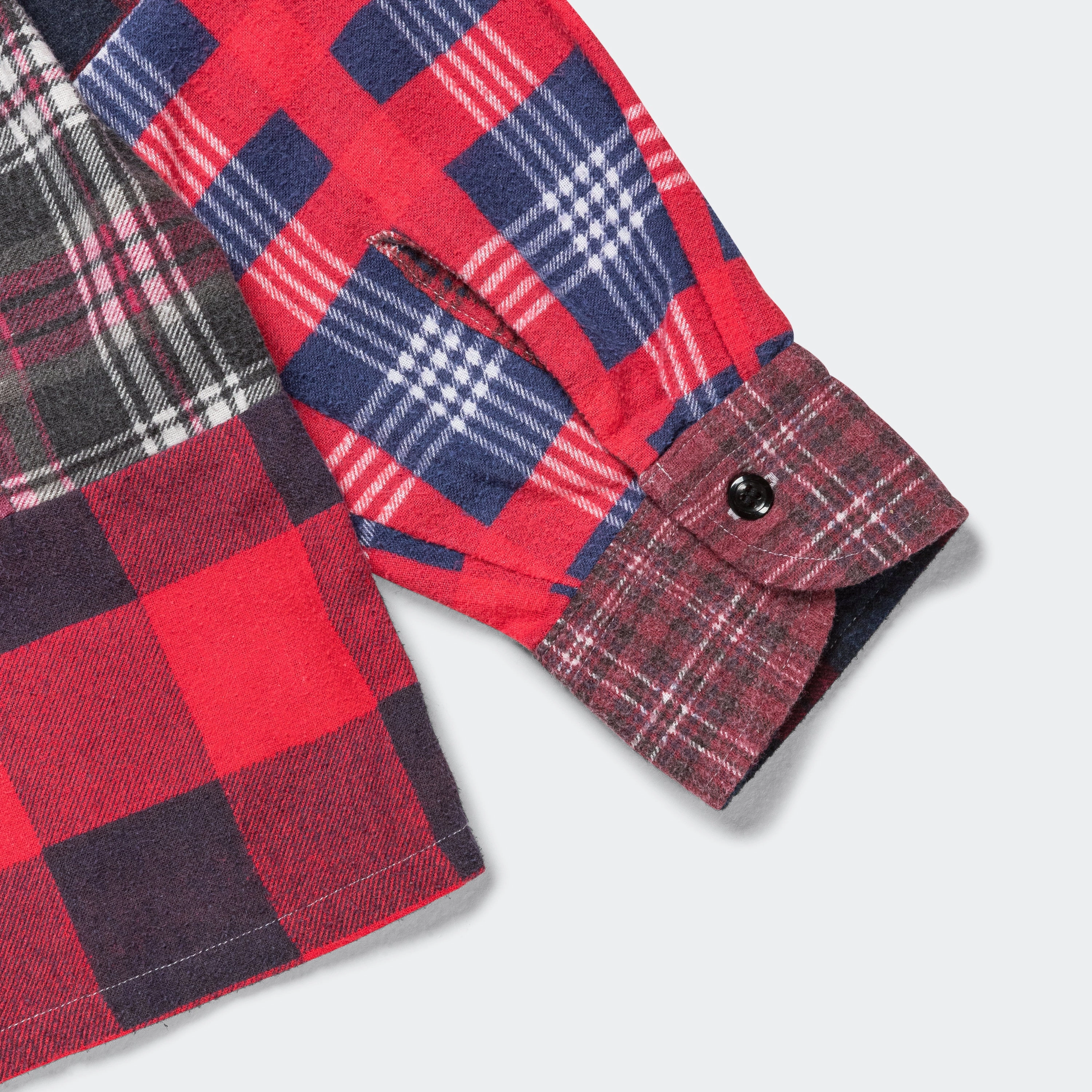 Rebuild Flannel Straight Hem Shirt SS25 - Medium #6