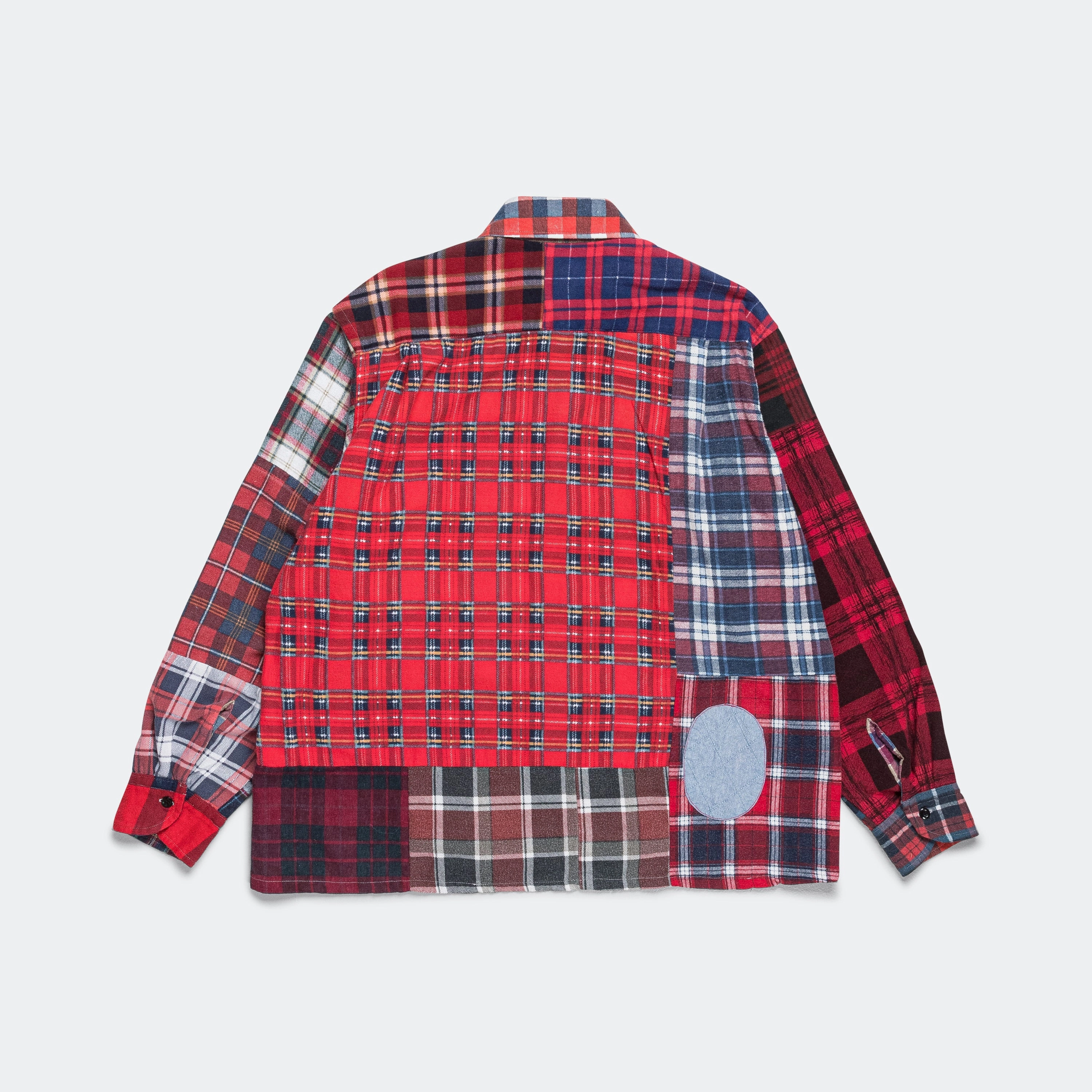 Rebuild Flannel Straight Hem Shirt SS25 - Medium #7
