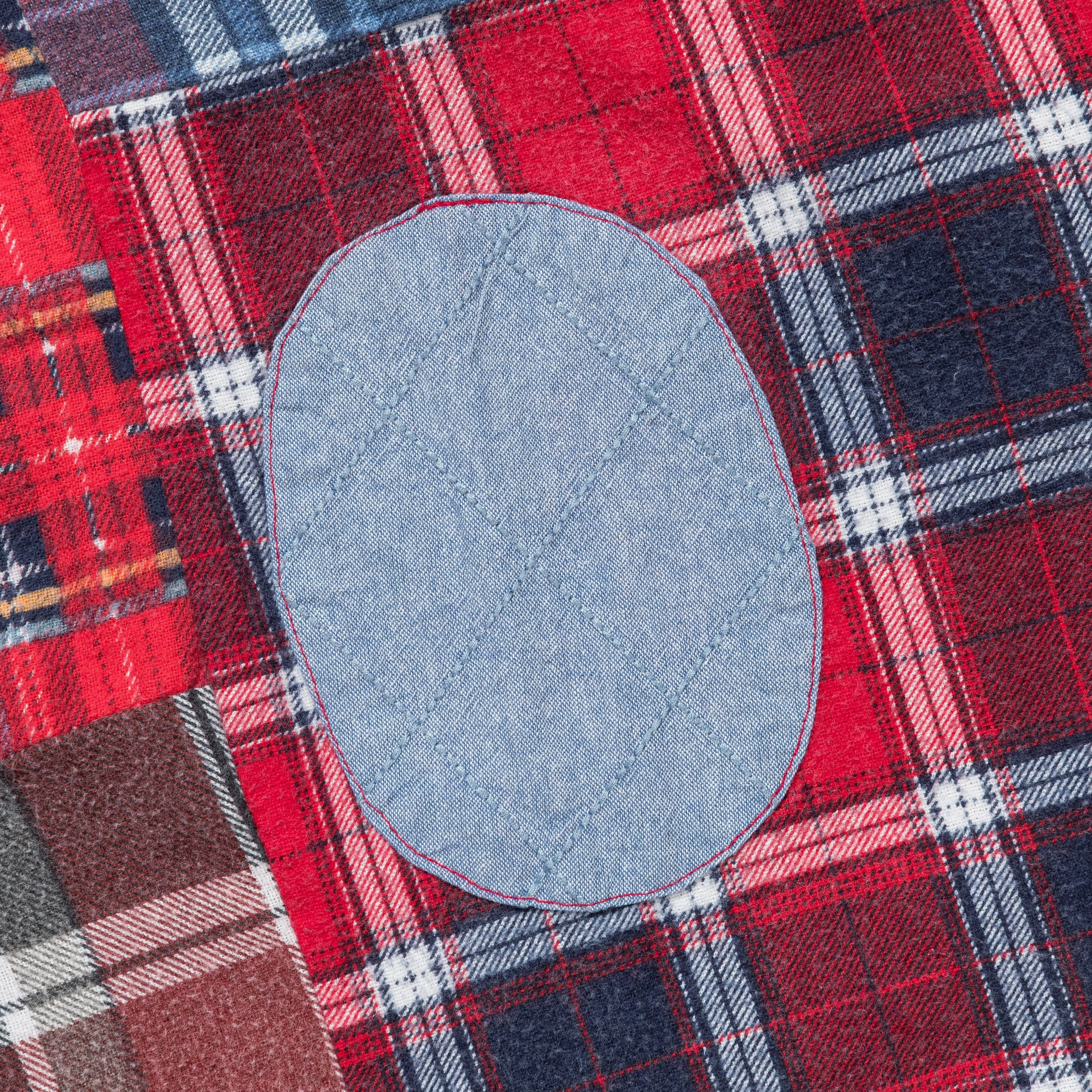 Rebuild Flannel Straight Hem Shirt SS25 - Medium #7