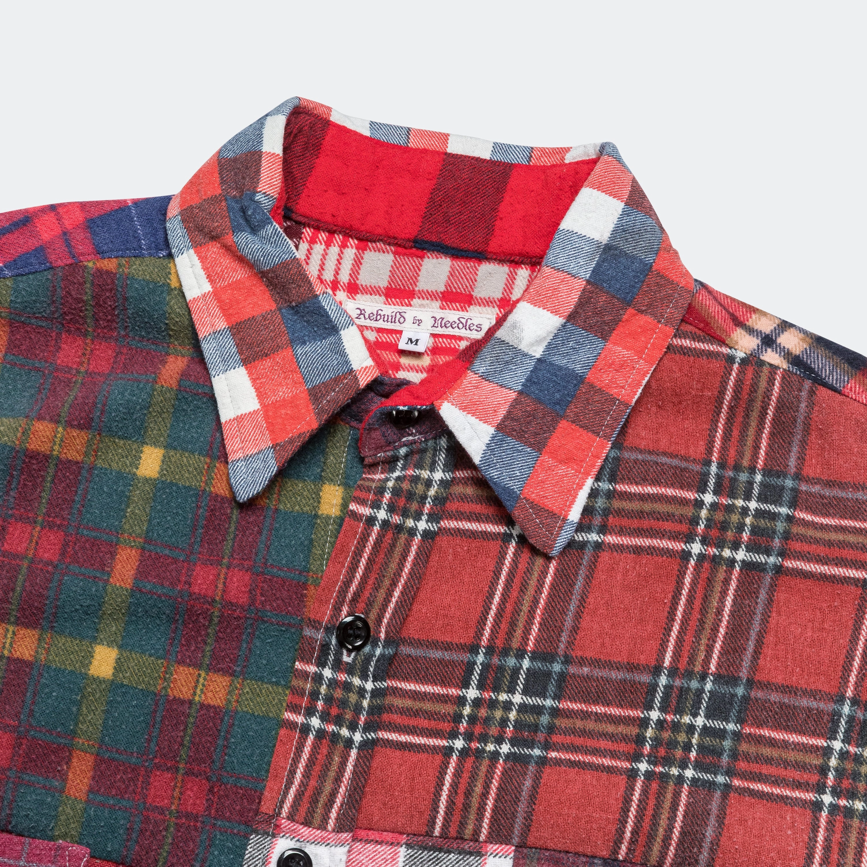 Rebuild Flannel Straight Hem Shirt SS25 - Medium #7
