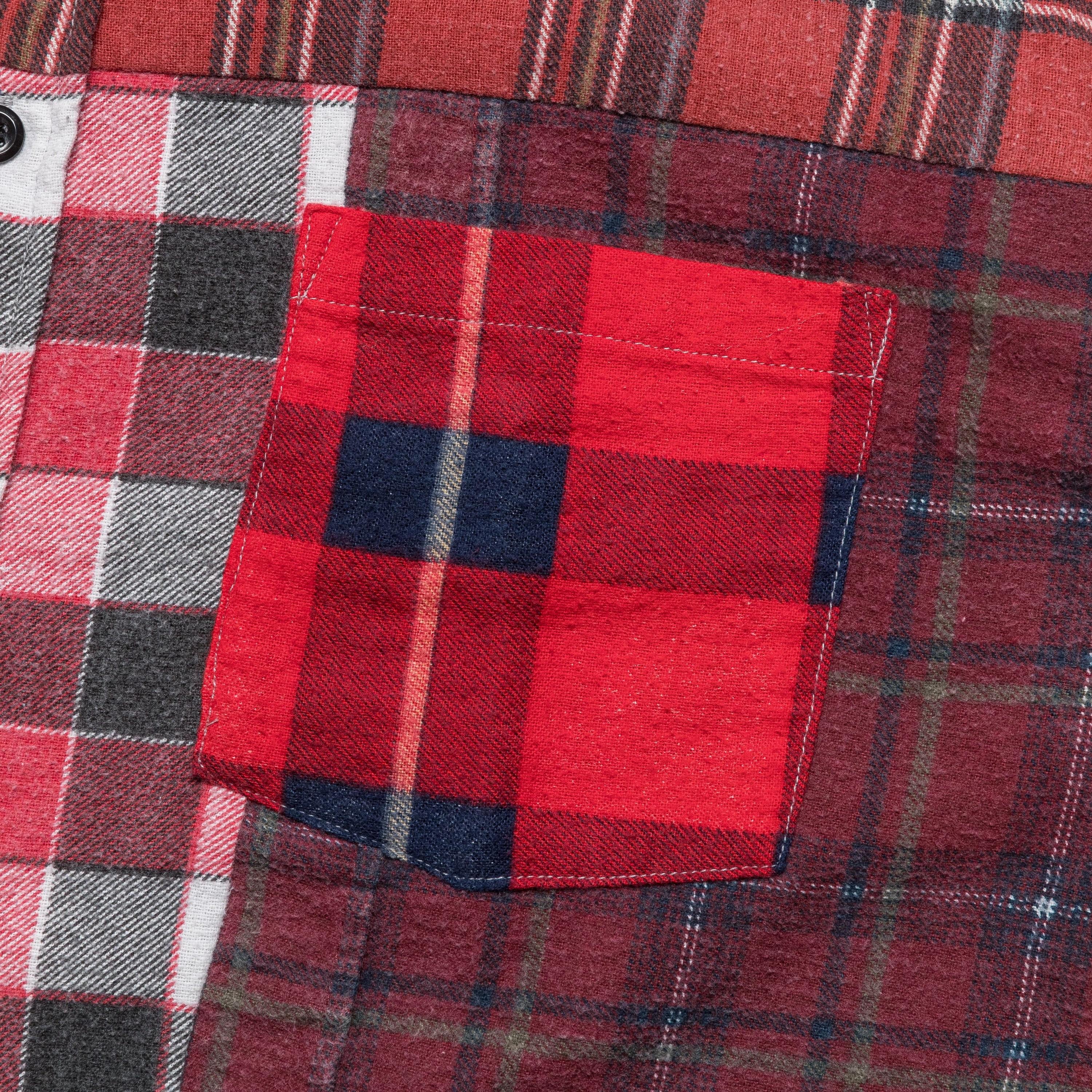 Rebuild Flannel Straight Hem Shirt SS25 - Medium #7