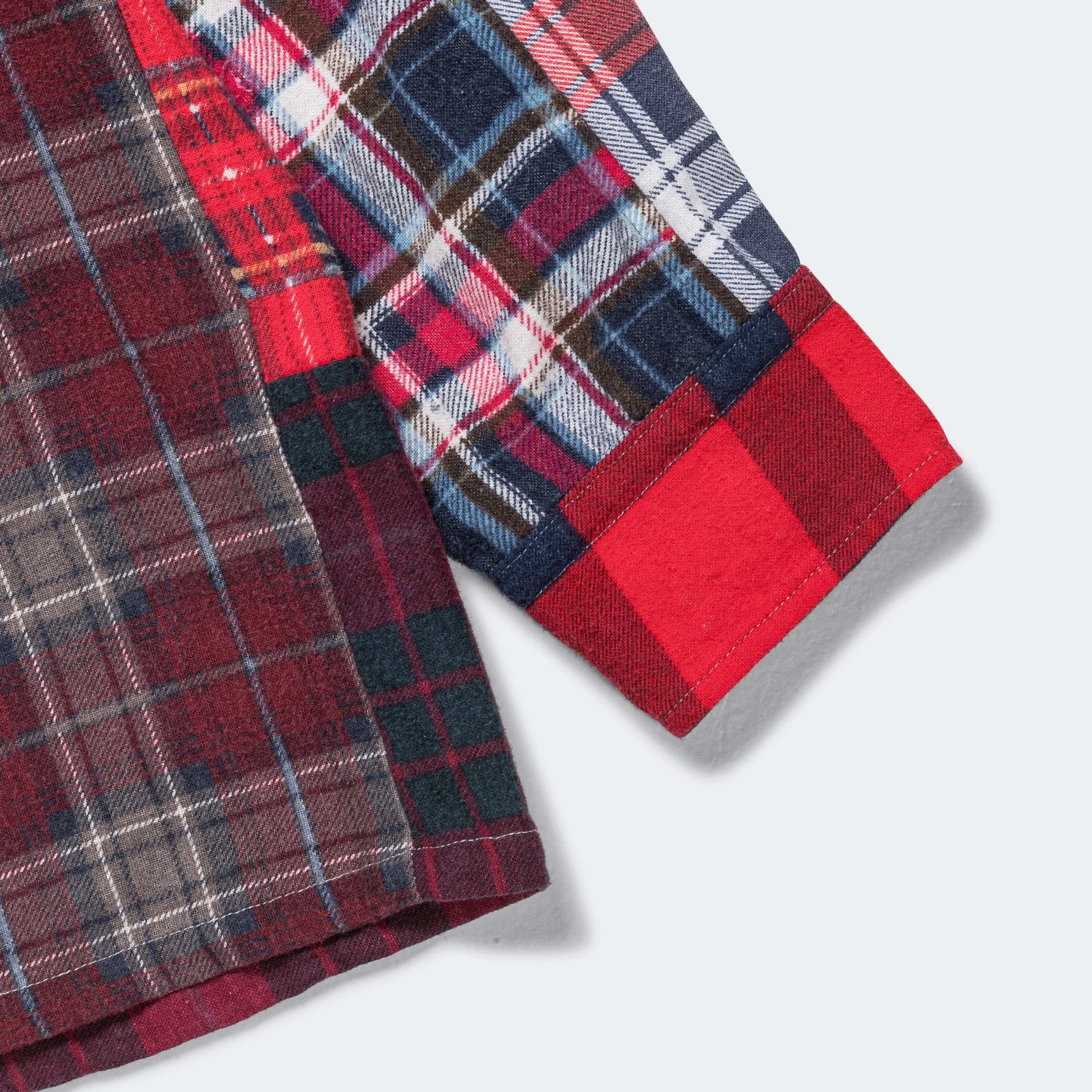 Rebuild Flannel Straight Hem Shirt SS25 - Medium #7