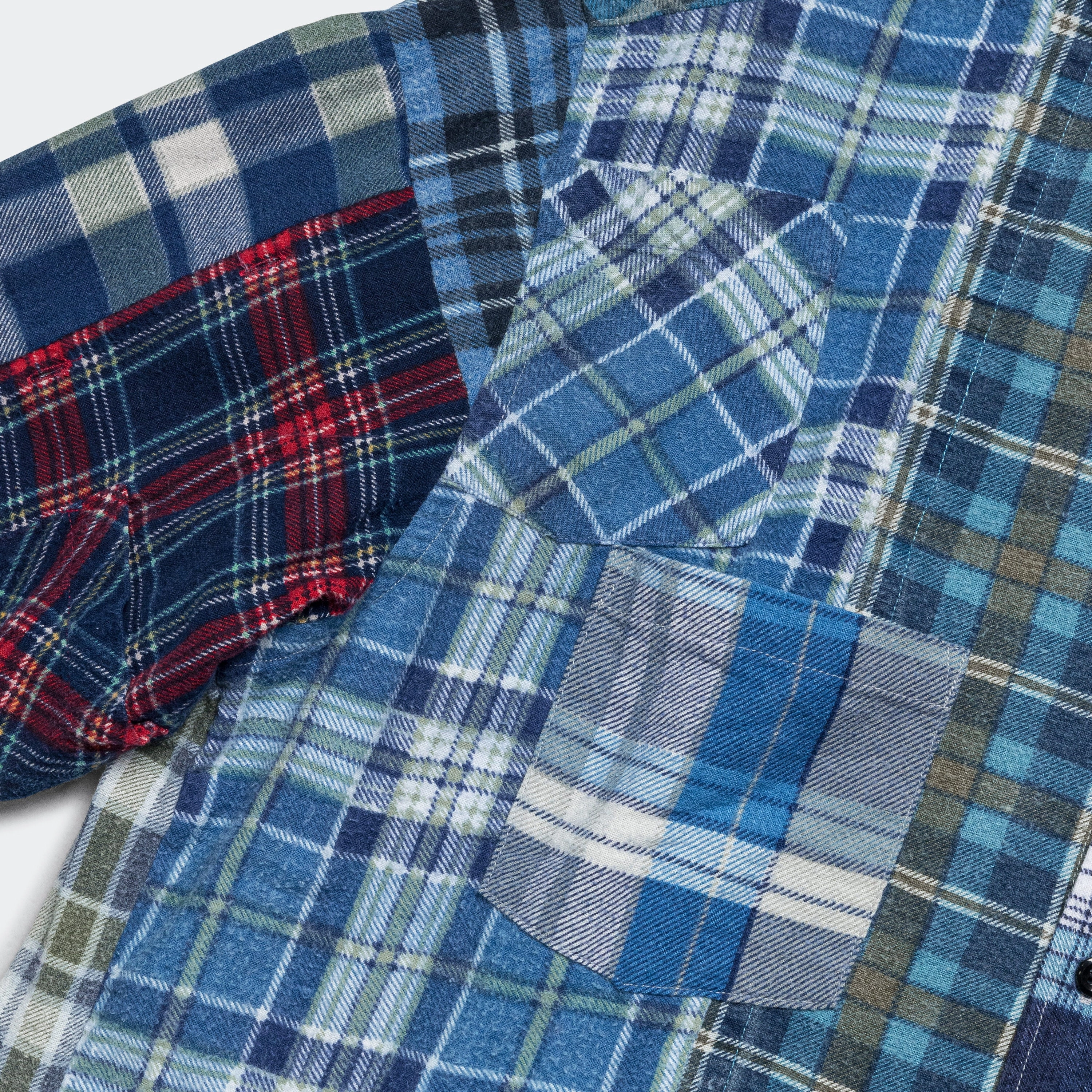 Rebuild Flannel Straight Hem Shirt SS25 - Medium #8