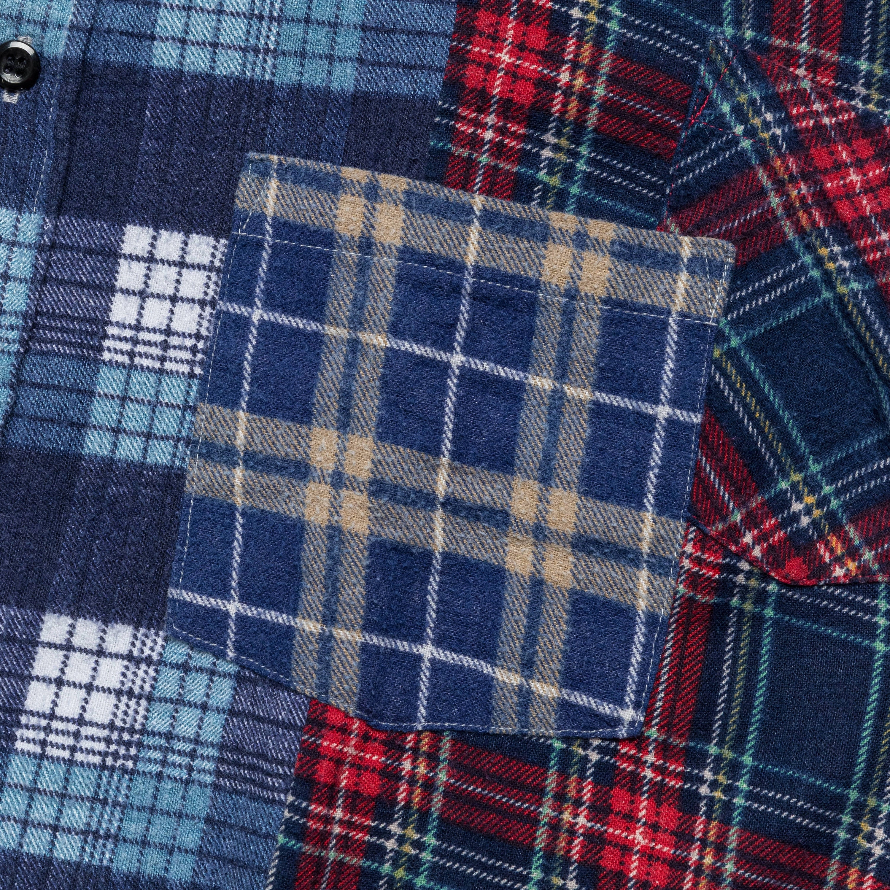 Rebuild Flannel Straight Hem Shirt SS25 - Medium #8