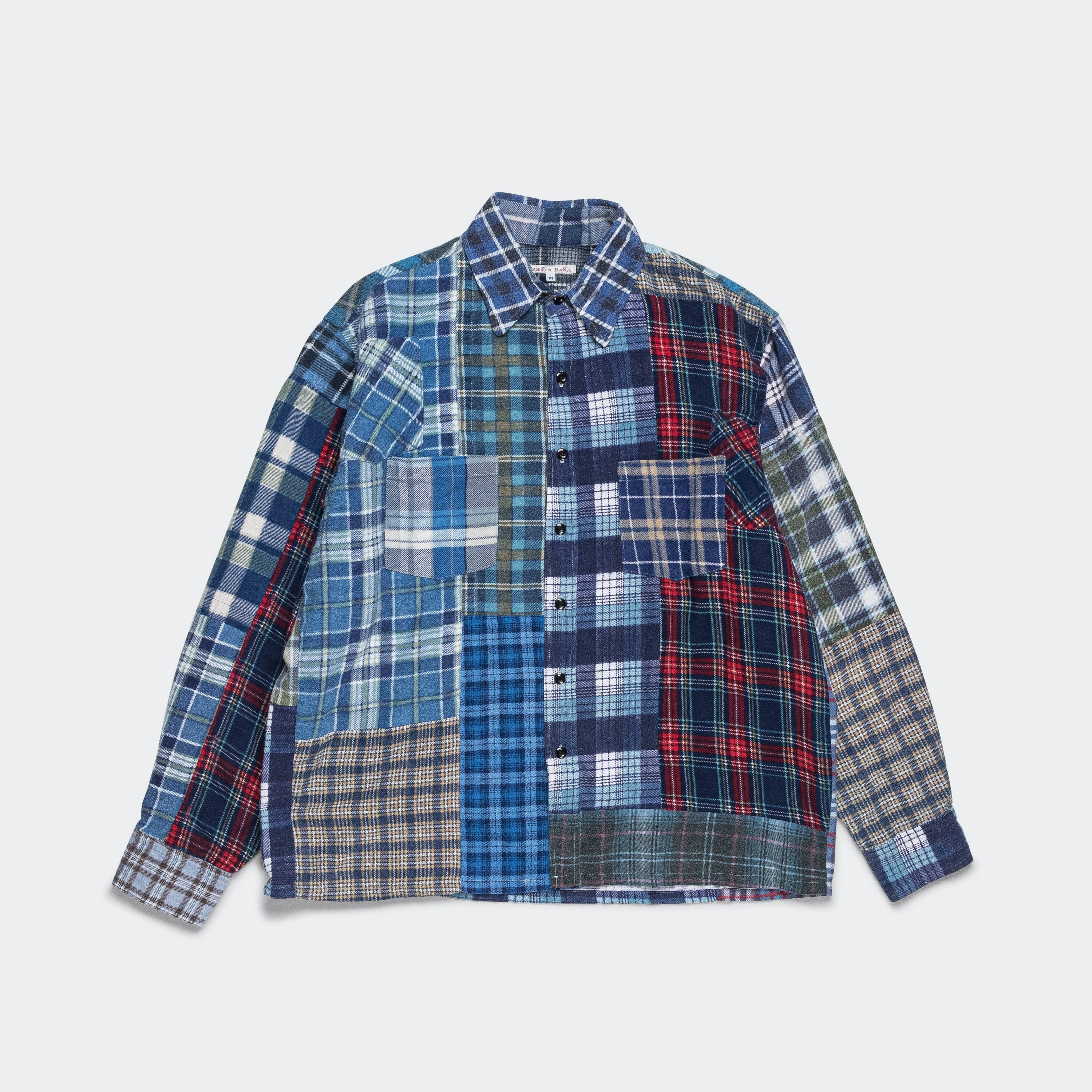 Rebuild Flannel Straight Hem Shirt SS25 - Medium #8