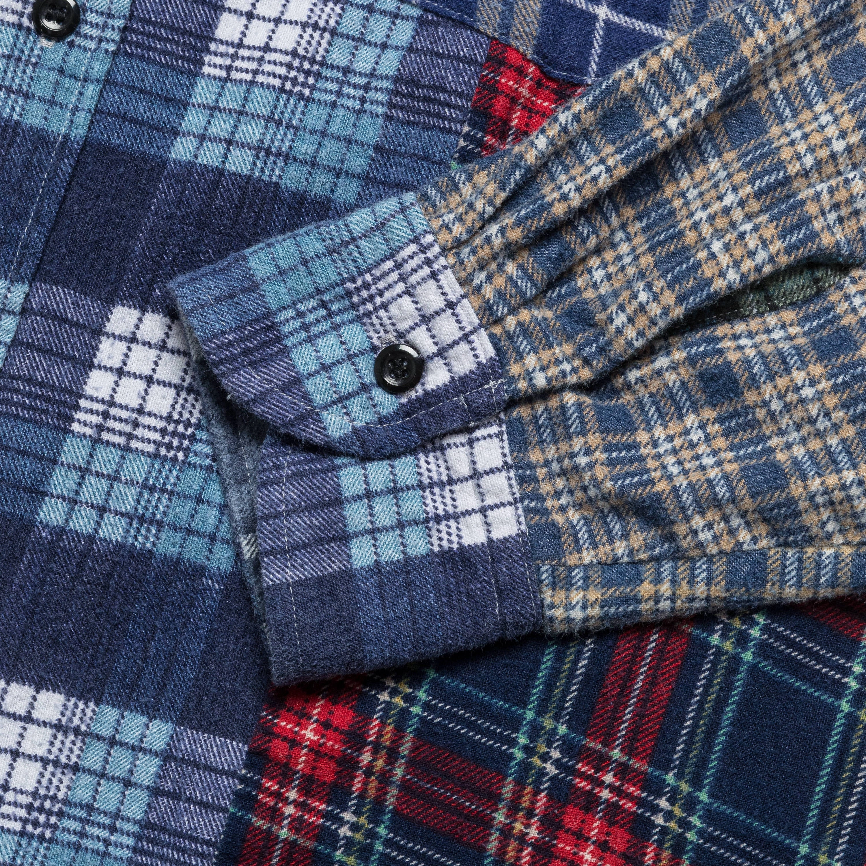 Rebuild Flannel Straight Hem Shirt SS25 - Medium #8