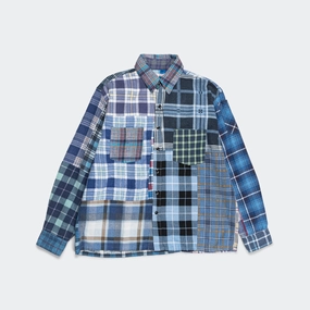 Rebuild Flannel Straight Hem Shirt SS25 - Small #1
