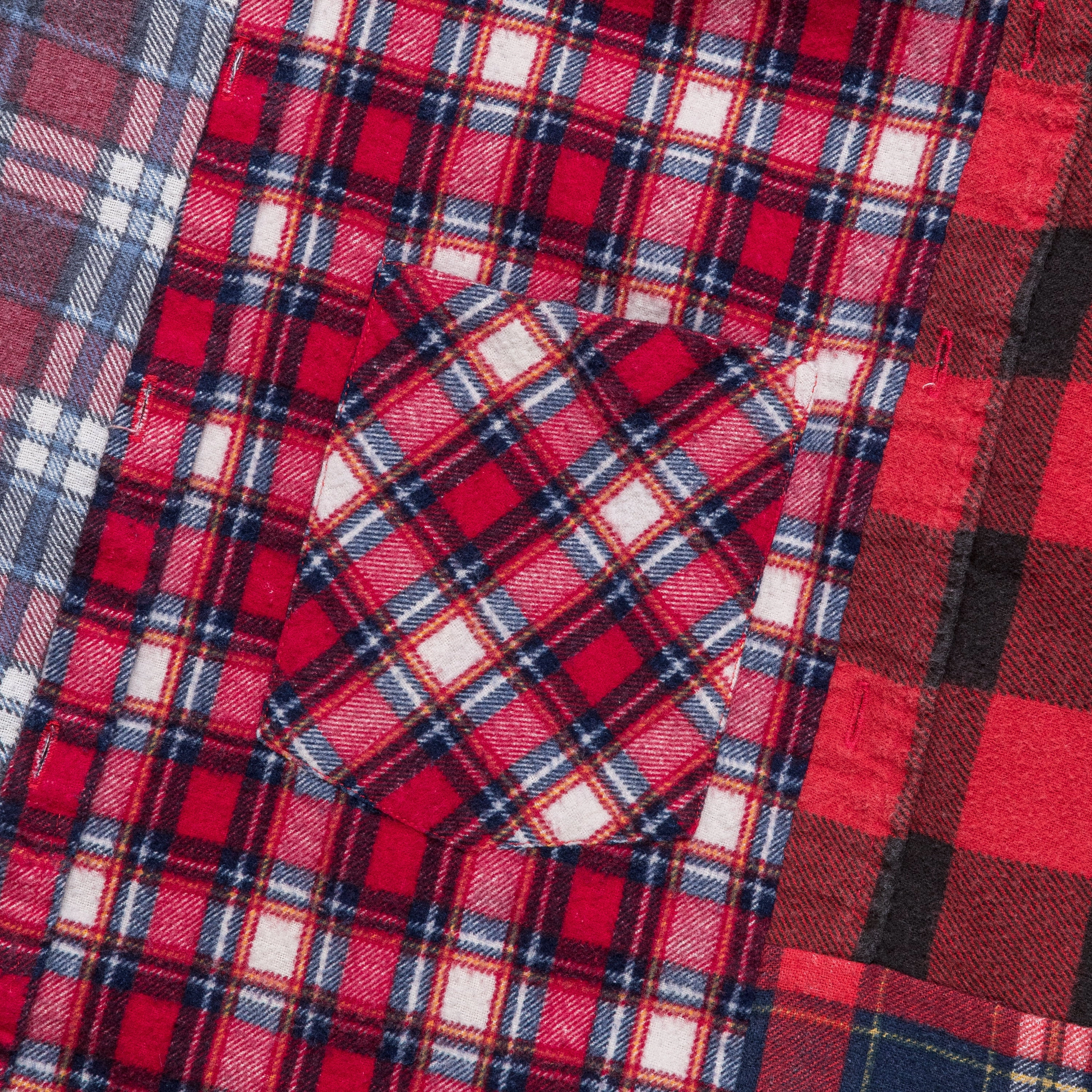 Rebuild Flannel Straight Hem Shirt SS25 - Small #3