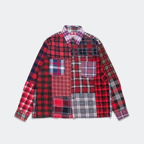 Rebuild Flannel Straight Hem Shirt SS25 - Small #3