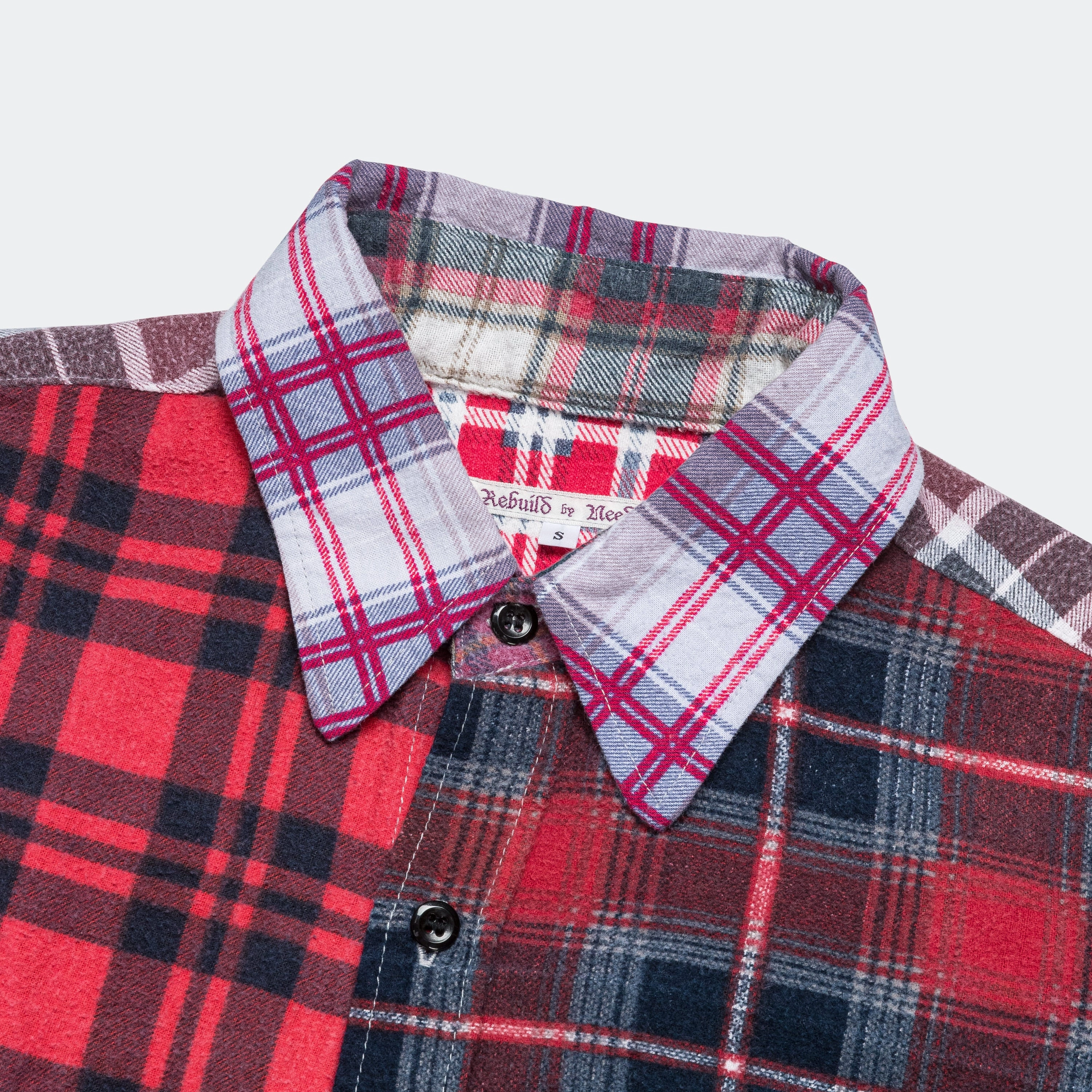 Rebuild Flannel Straight Hem Shirt SS25 - Small #3
