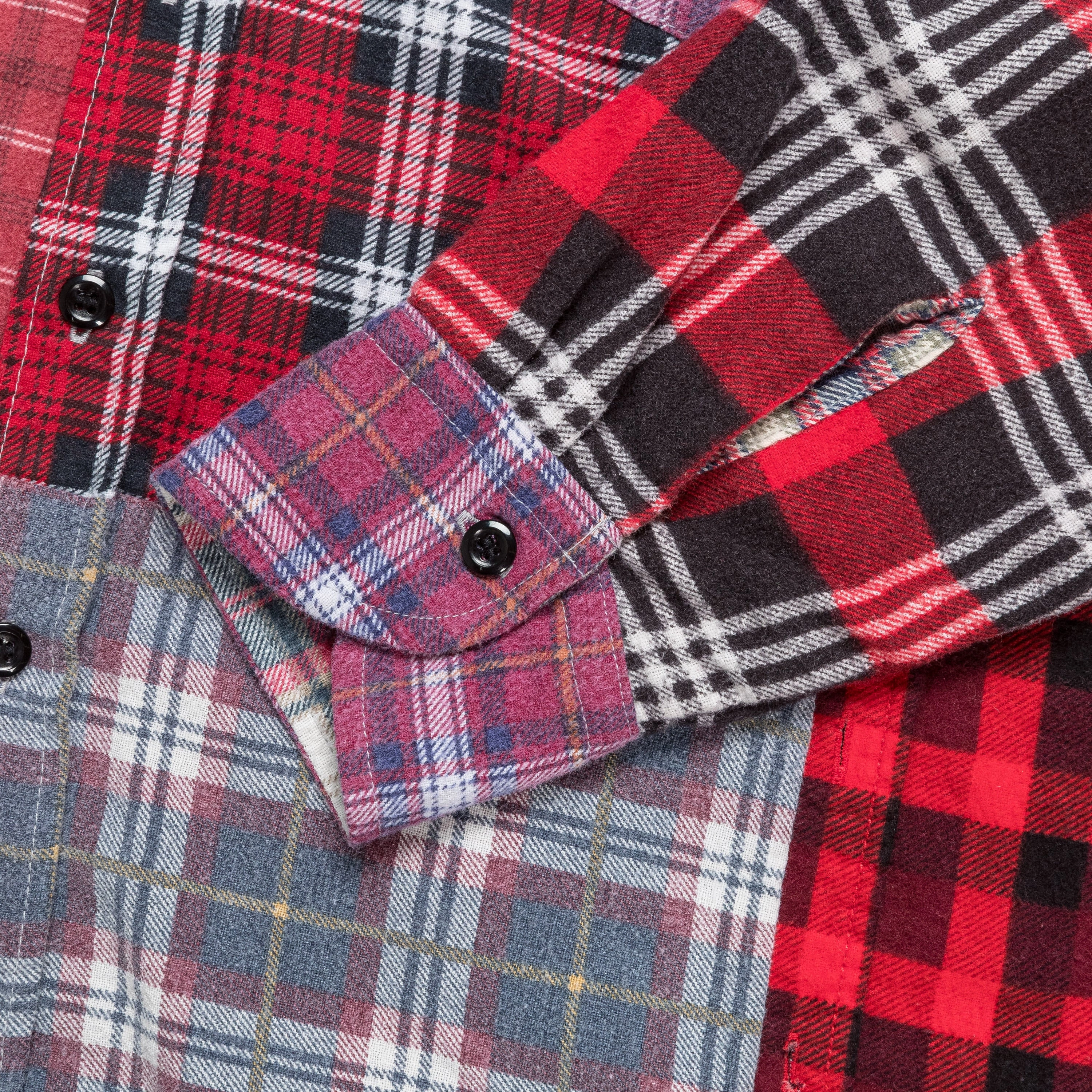 Rebuild Flannel Straight Hem Shirt SS25 - Small #3