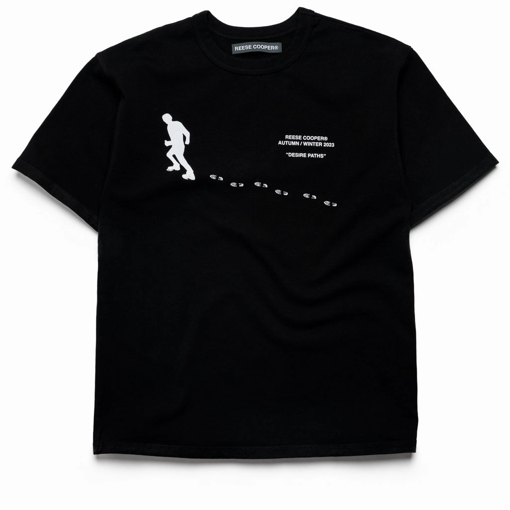 Reese Cooper Desire Paths Tee - Black