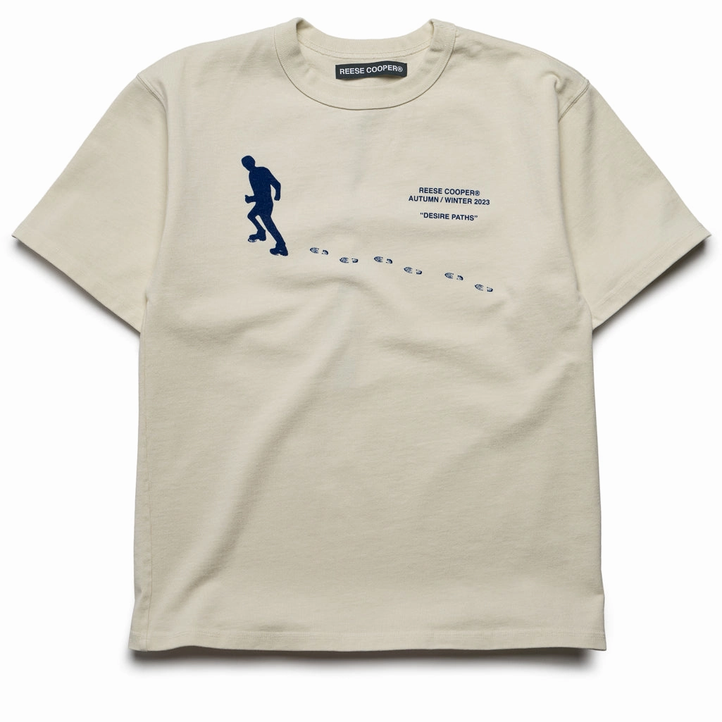 Reese Cooper Desire Paths Tee - Vintage White