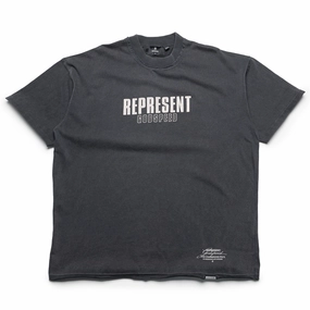 Represent Godspeed Tee - Aged Black