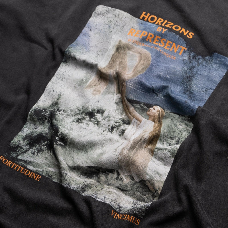Represent Higher Trust Tee - Aged Black