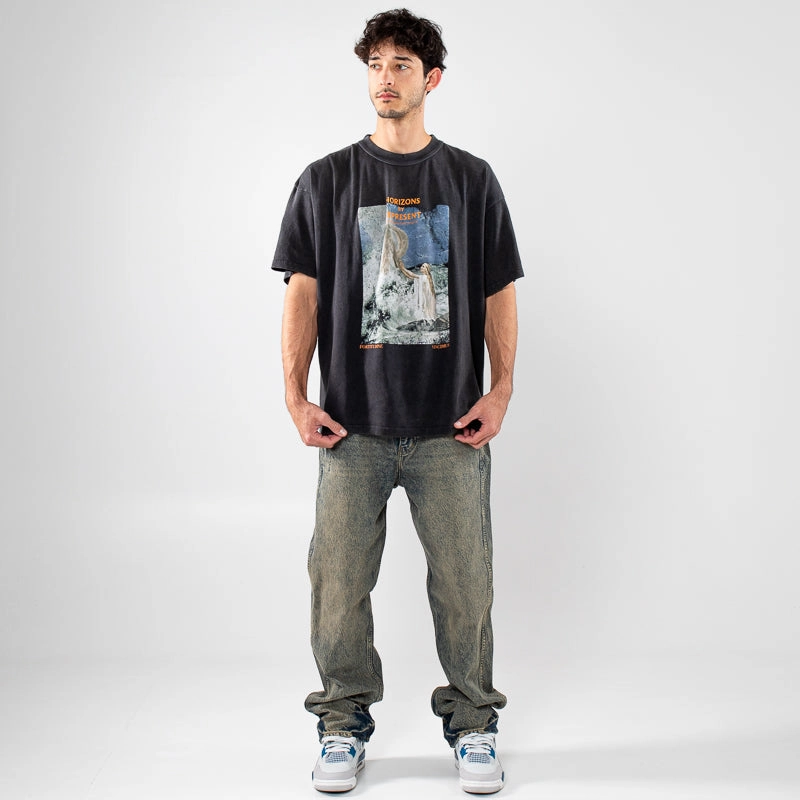 Represent Higher Trust Tee - Aged Black