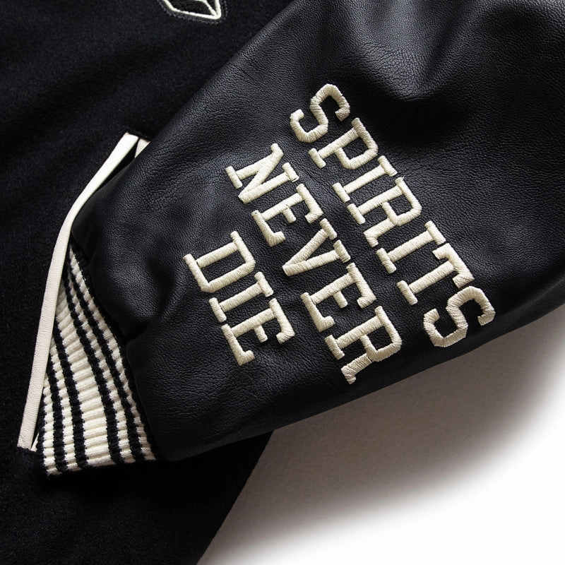 Represent Owners Club Varsity Jacket - Black