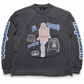 Represent Question Your Innocence L/S Tee - Vintage Grey