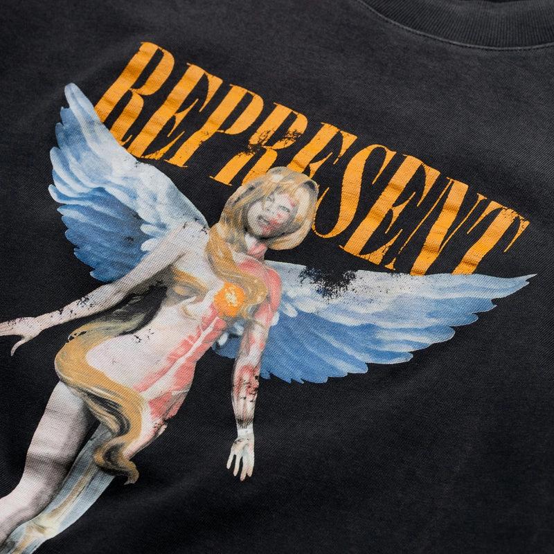Represent Reborn L/S Tee - Aged Black