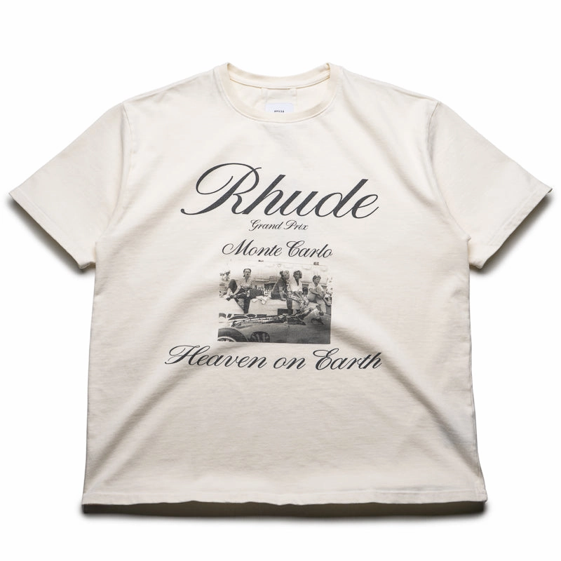 Rhude Heaven On Earth Tee - Vintage White
