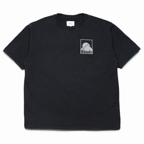 Rhude Moonlight Badge Tee - Vintage Black