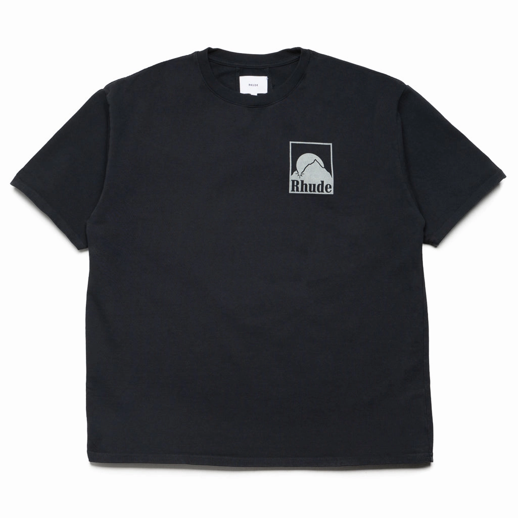 Rhude Moonlight Badge Tee - Vintage Black