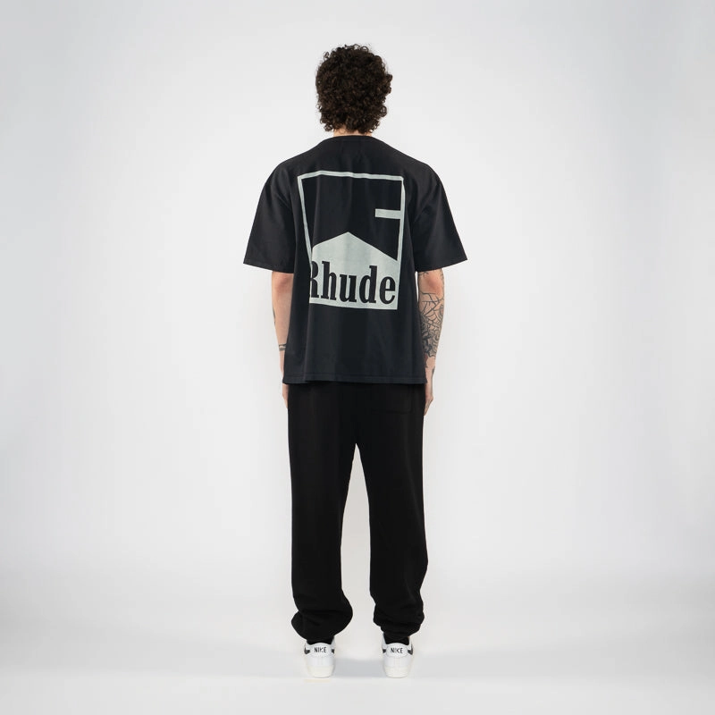 Rhude Moonlight Badge Tee - Vintage Black
